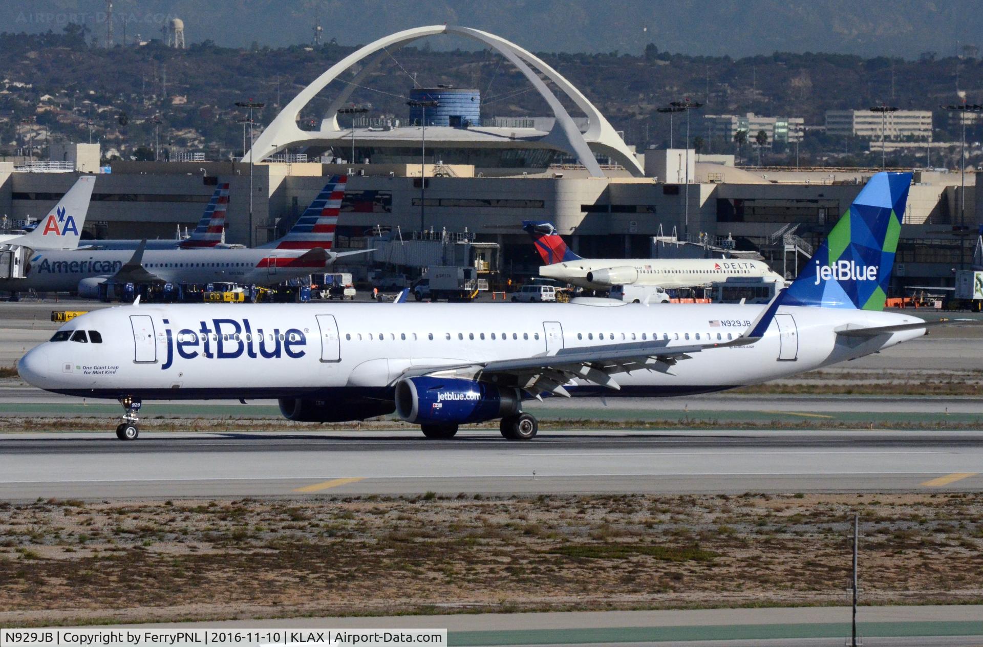 N929JB, 2014 Airbus A321-231 C/N 6031, JetBlue A321