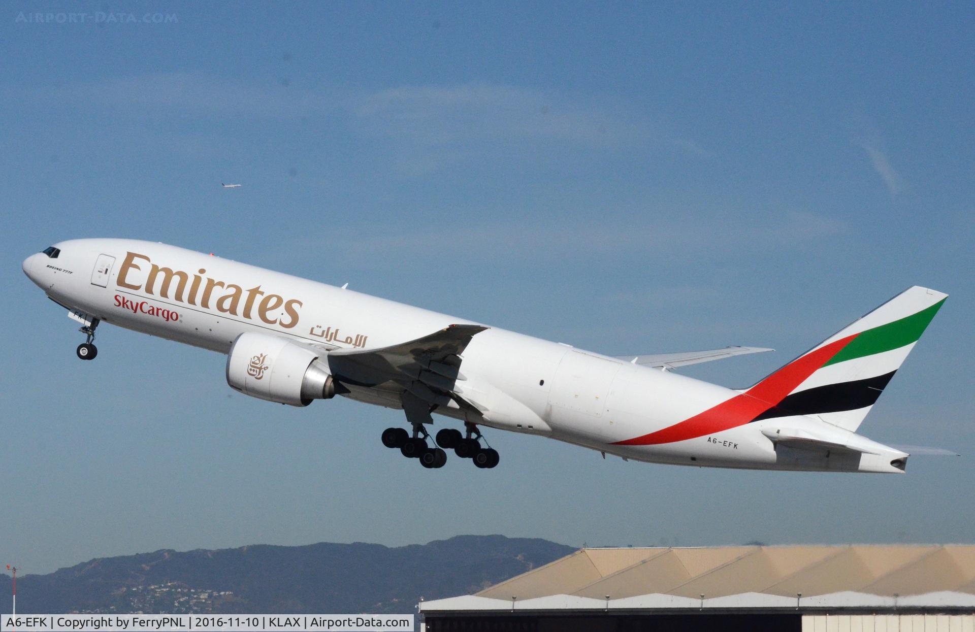 A6-EFK, 2013 Boeing 777-F1H C/N 35611, Emirates B772F