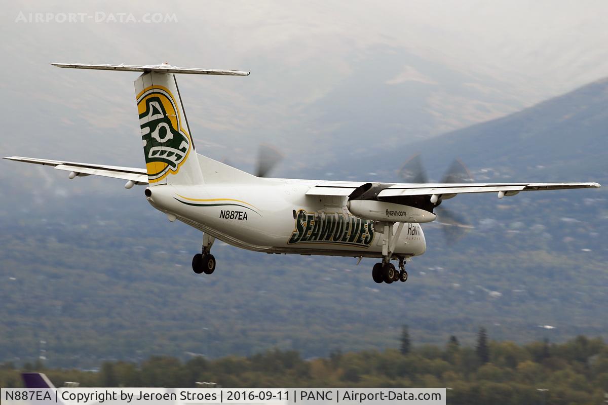 N887EA, 1993 De Havilland Canada DHC-8-106 Dash 8 C/N 351, Anchorage