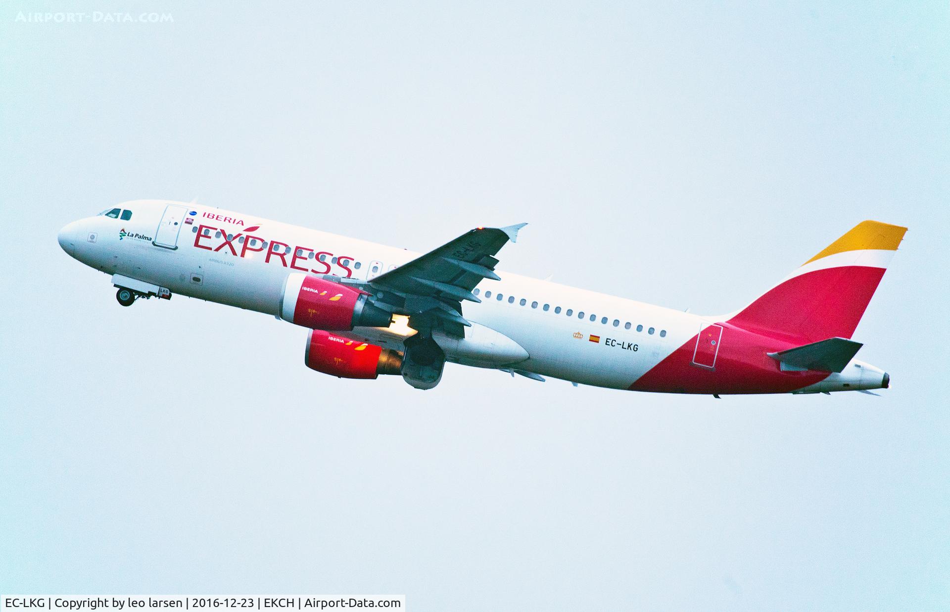EC-LKG, 1999 Airbus A320-214 C/N 1047, Copenhagen 23.12.16