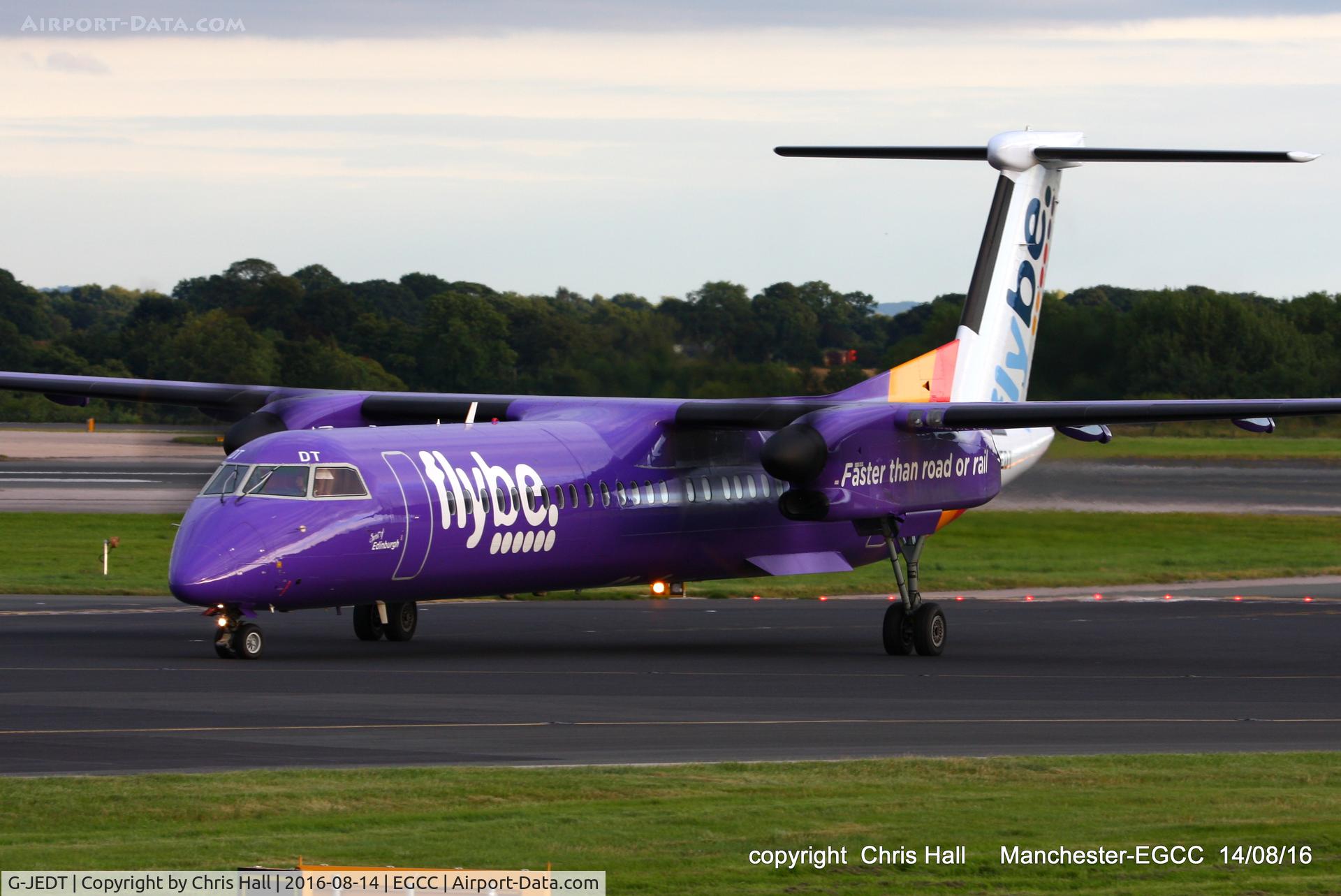 G-JEDT, 2003 De Havilland Canada DHC-8-402Q Dash 8 C/N 4088, flybe