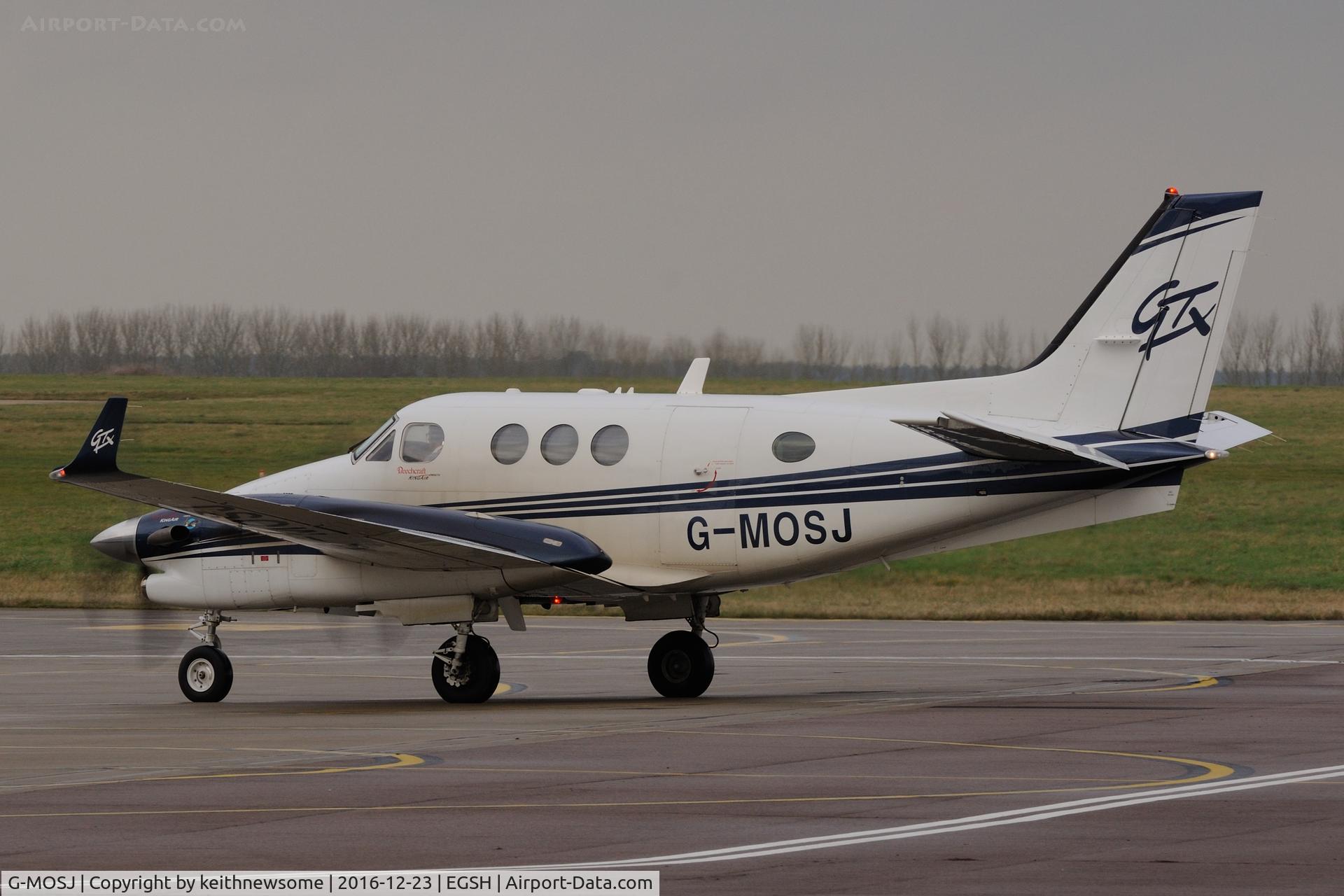 G-MOSJ, 2010 Hawker Beechcraft C90GTI King Air C/N LJ-1984, Return Visitor.