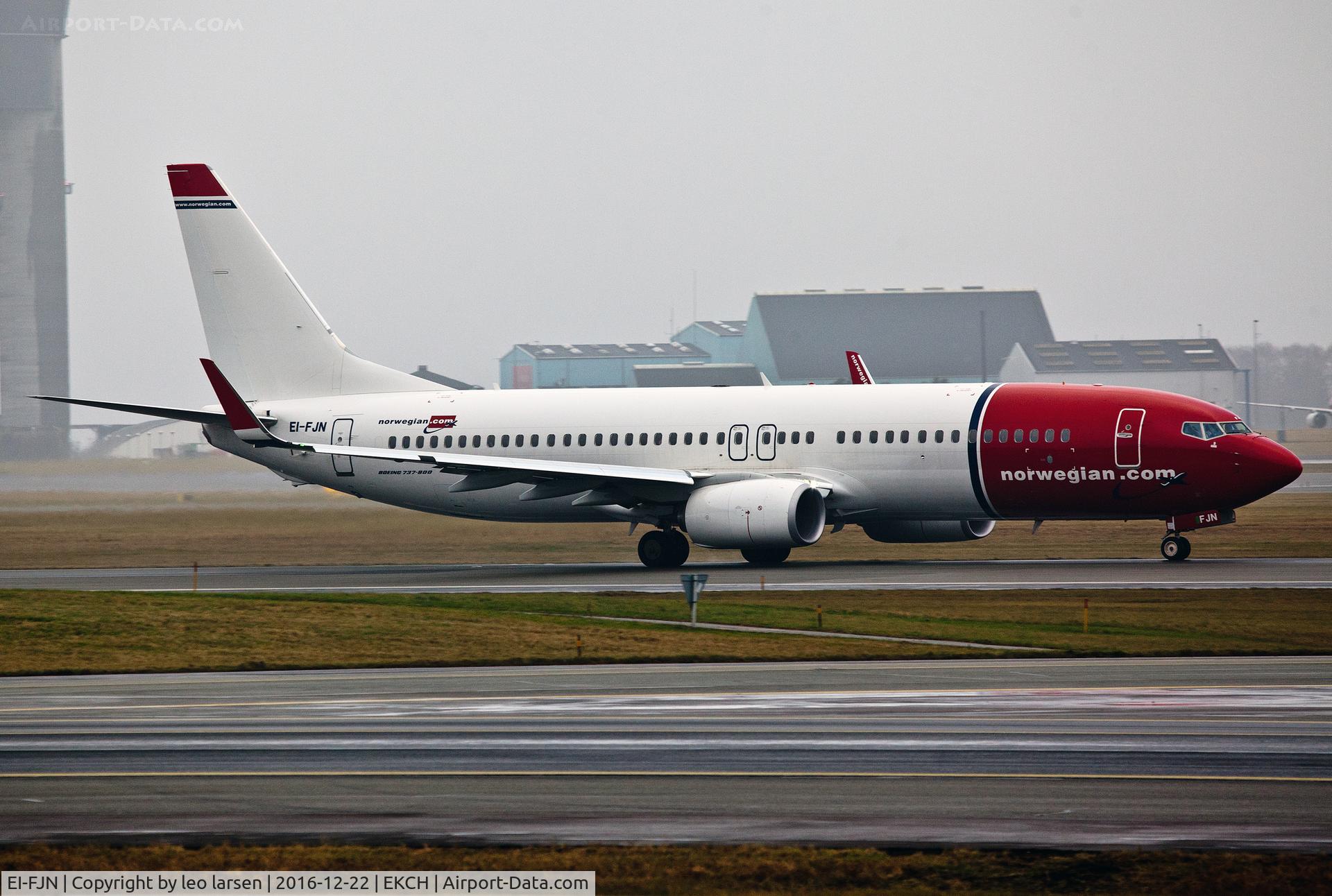 EI-FJN, 2016 Boeing 737-8JP C/N 41152, Copenhagen 22.12.16