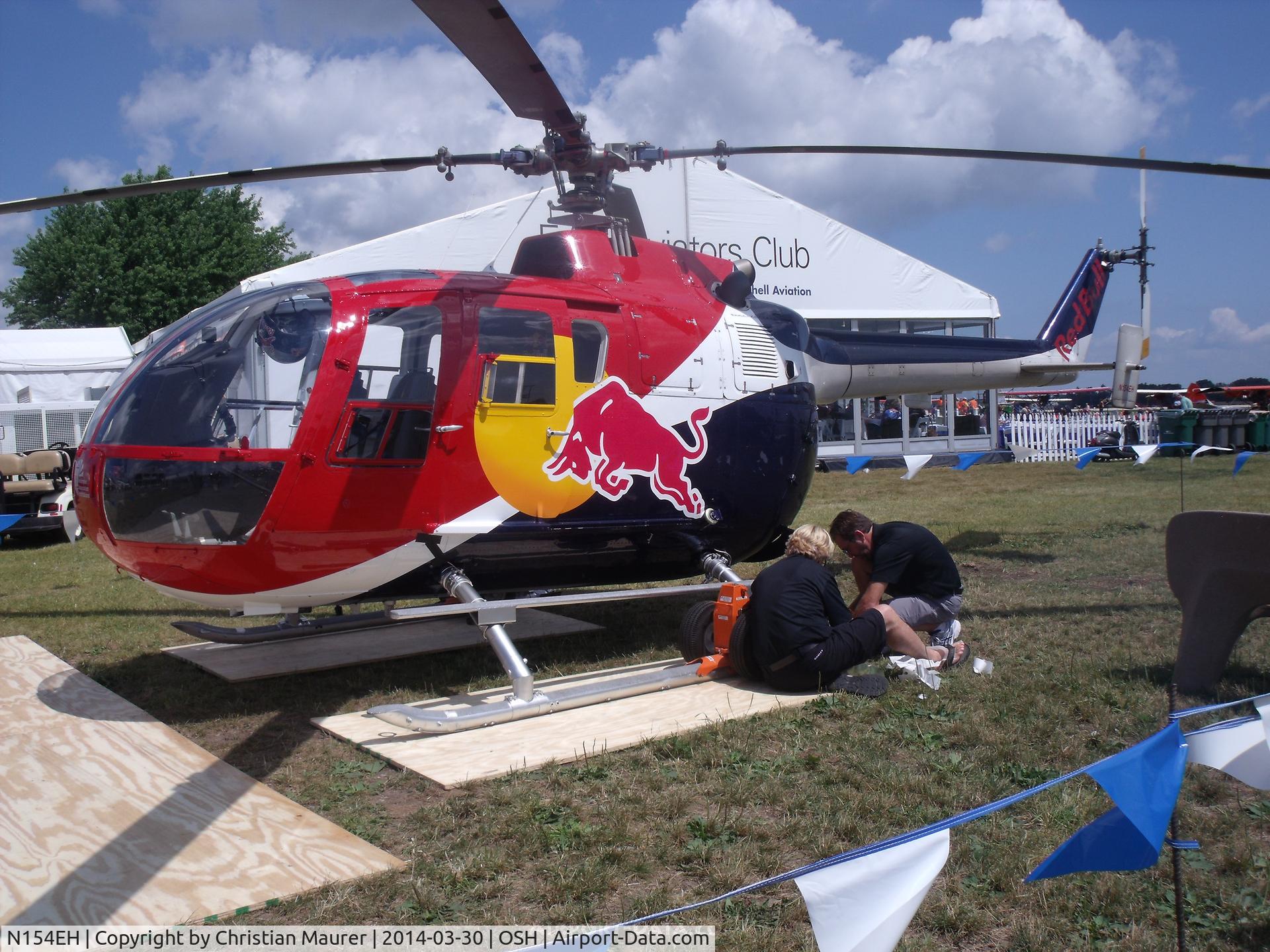 N154EH, 1985 MBB Bo-105CBS-4 C/N S-704, Redbull