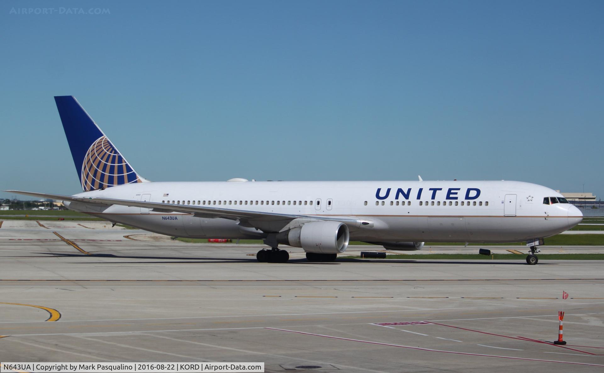 N643UA, 1991 Boeing 767-322/ER C/N 25093, Boeing 767-300ER