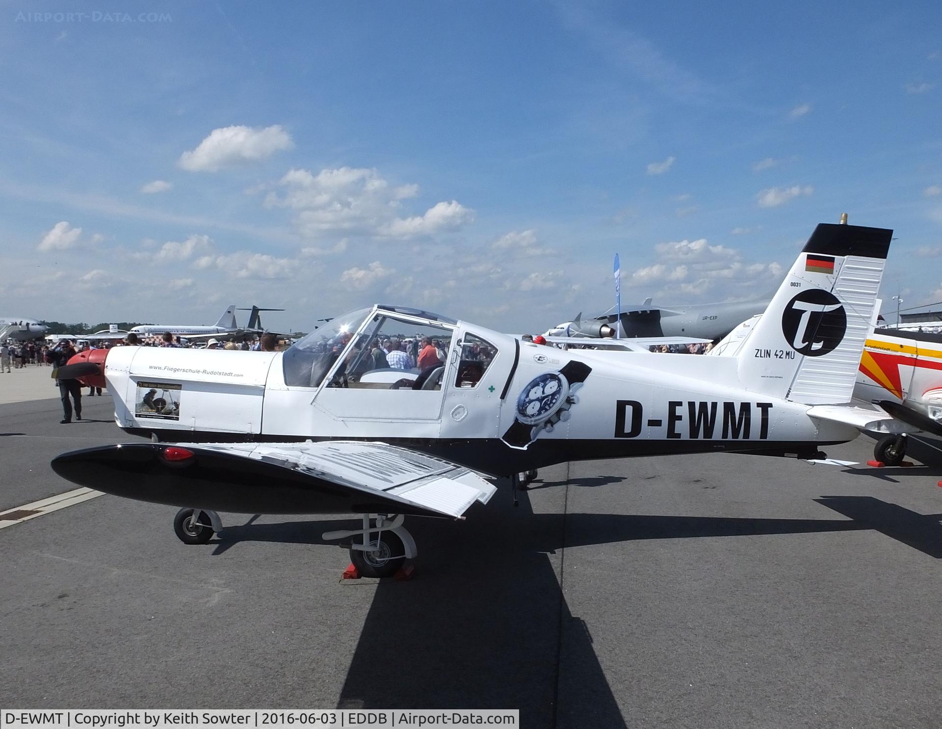 D-EWMT, 1973 Zlin Z-42MU C/N 0031, At the Berlin ILA Airshow 2016