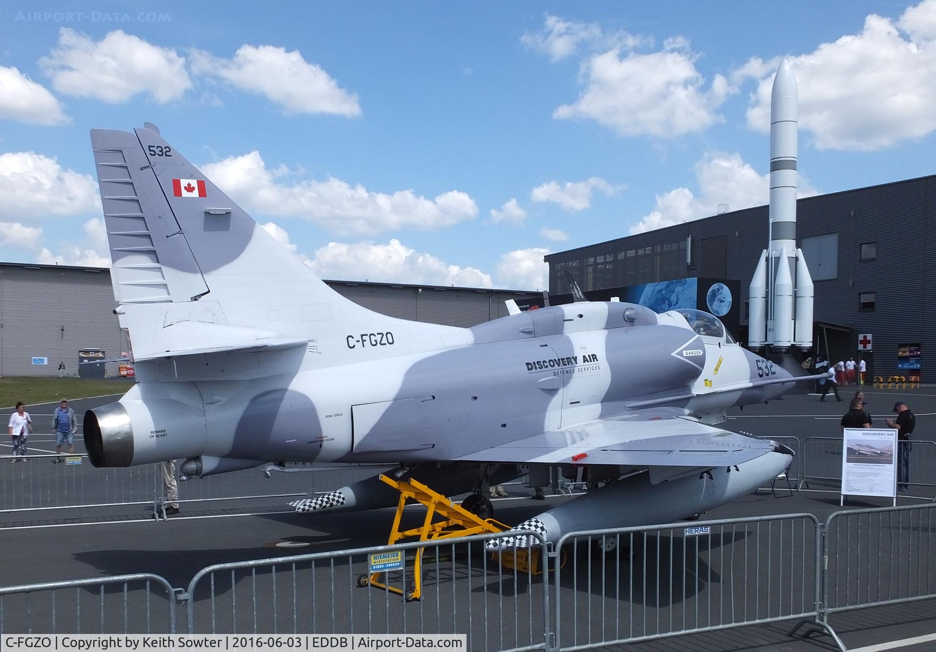C-FGZO, 1976 Douglas A-4N Skyhawk C/N 14532, At the Berlin ILA Airshow 2016