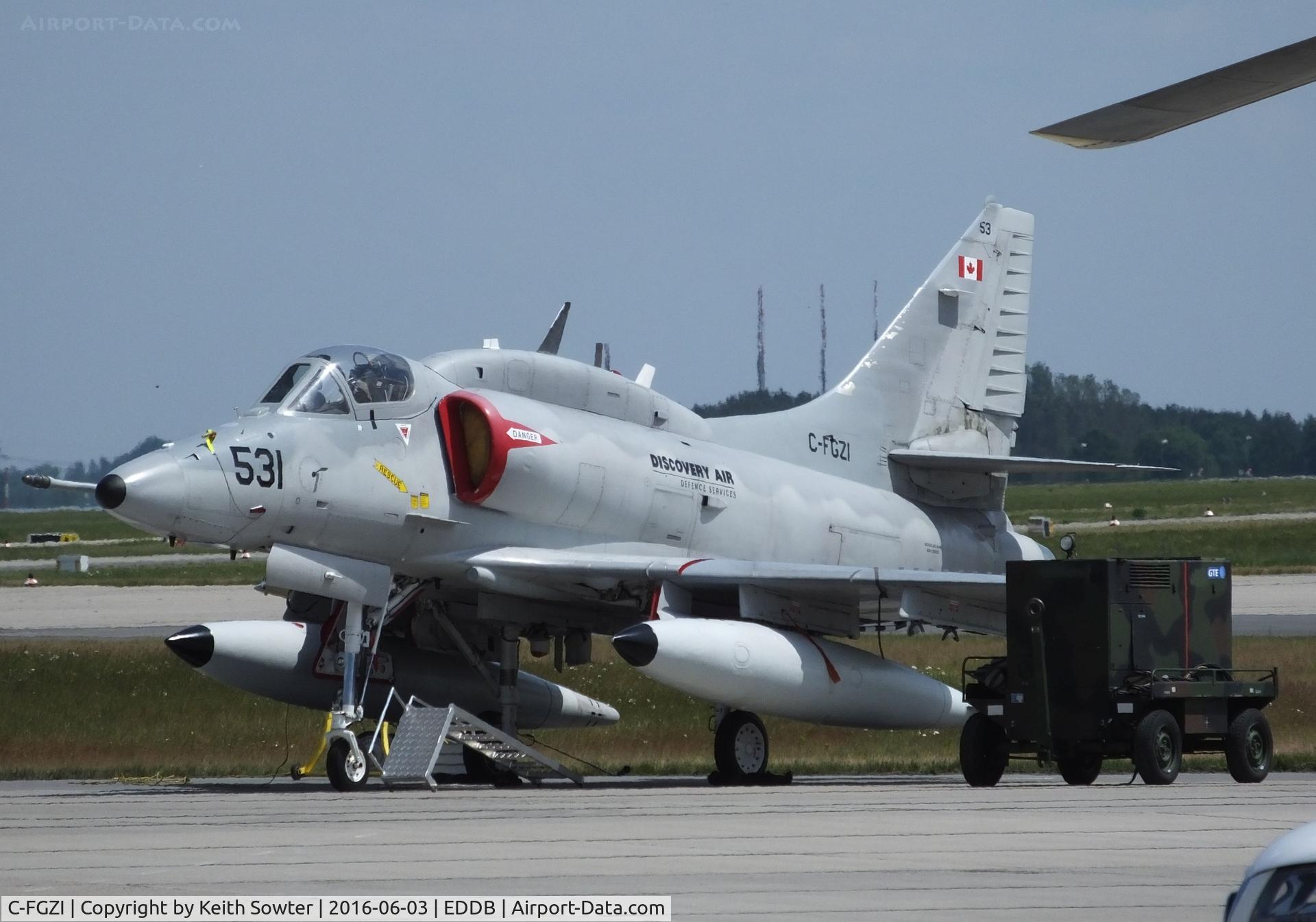 C-FGZI, 1976 Douglas A-4N Skyhawk C/N 14531, At the Berlin ILA Airshow 2016