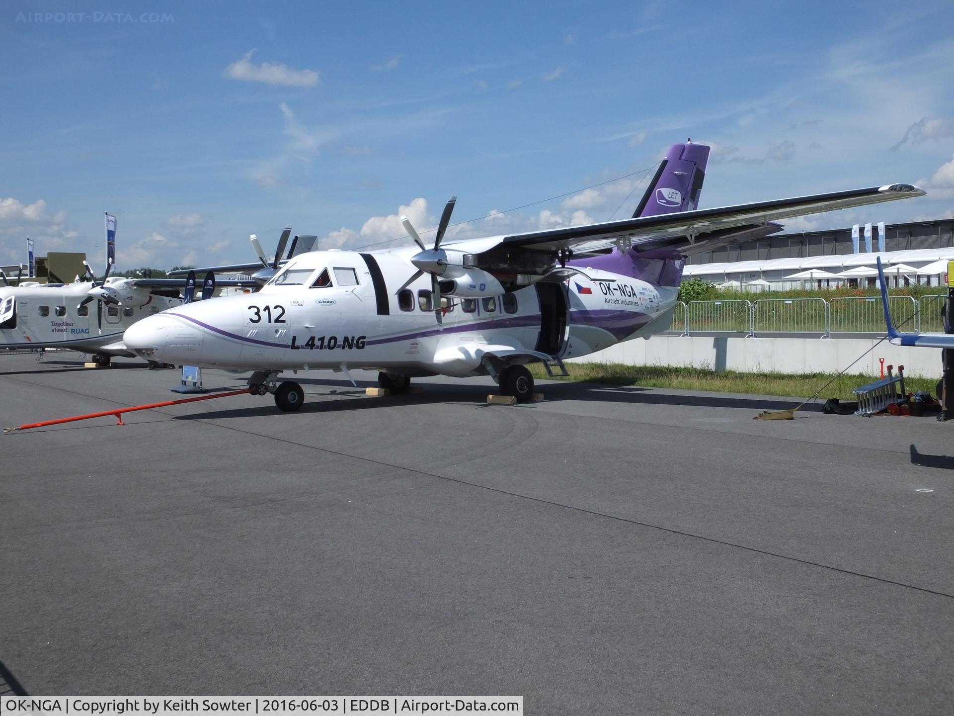 OK-NGA, 2015 Let L-410NG C/N 3020, At the Berlin ILA Airshow 2016