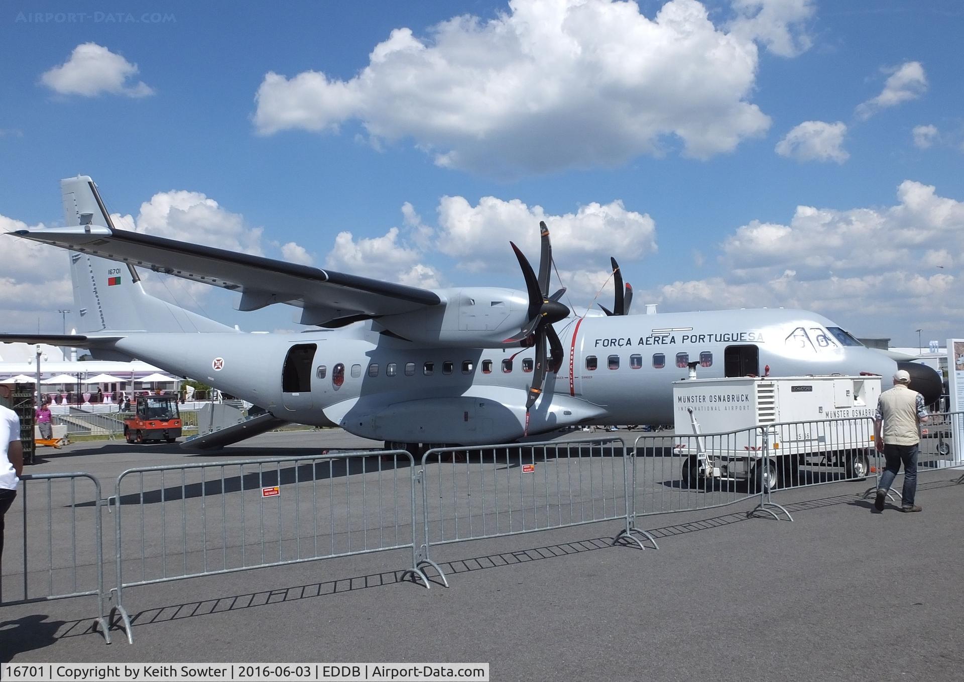 16701, CASA C-295M C/N 041, At the Berlin ILA Airshow 2016
