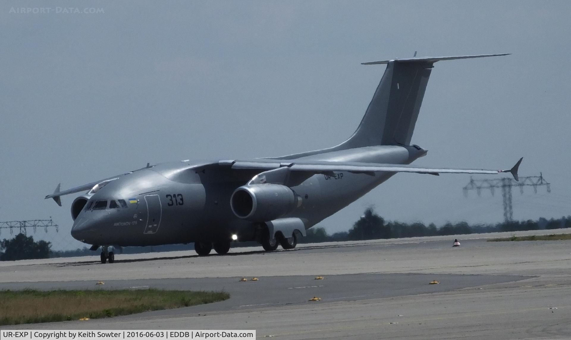 UR-EXP, 2015 Antonov An-178 C/N 178/01-01, At the Berlin ILA Airshow 2016