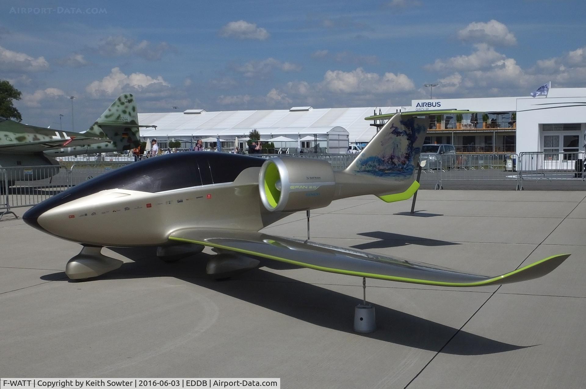 F-WATT, 2013 EADS E-Fan C/N 01, At the Berlin ILA Airshow 2016