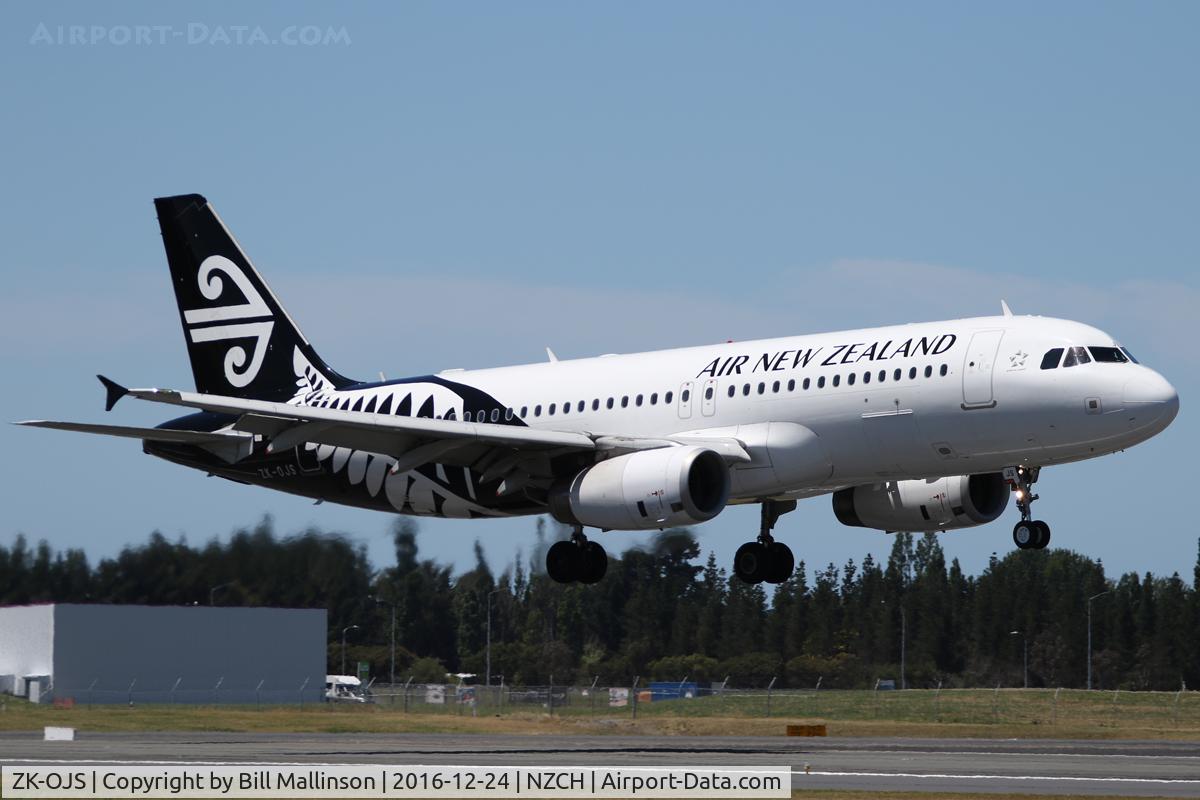 ZK-OJS, 2011 Airbus A320-232 C/N 4926, NZ531 from AKL