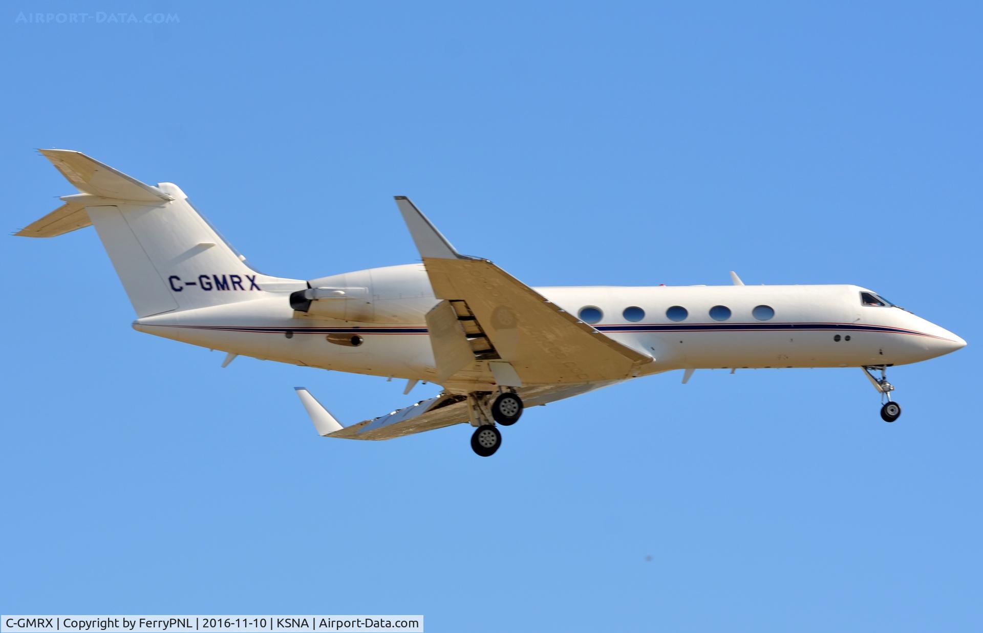 C-GMRX, 1999 Gulfstream Aerospace G-IV C/N 1382, Image Air G4. Yesterday in VNY, today in SNA.