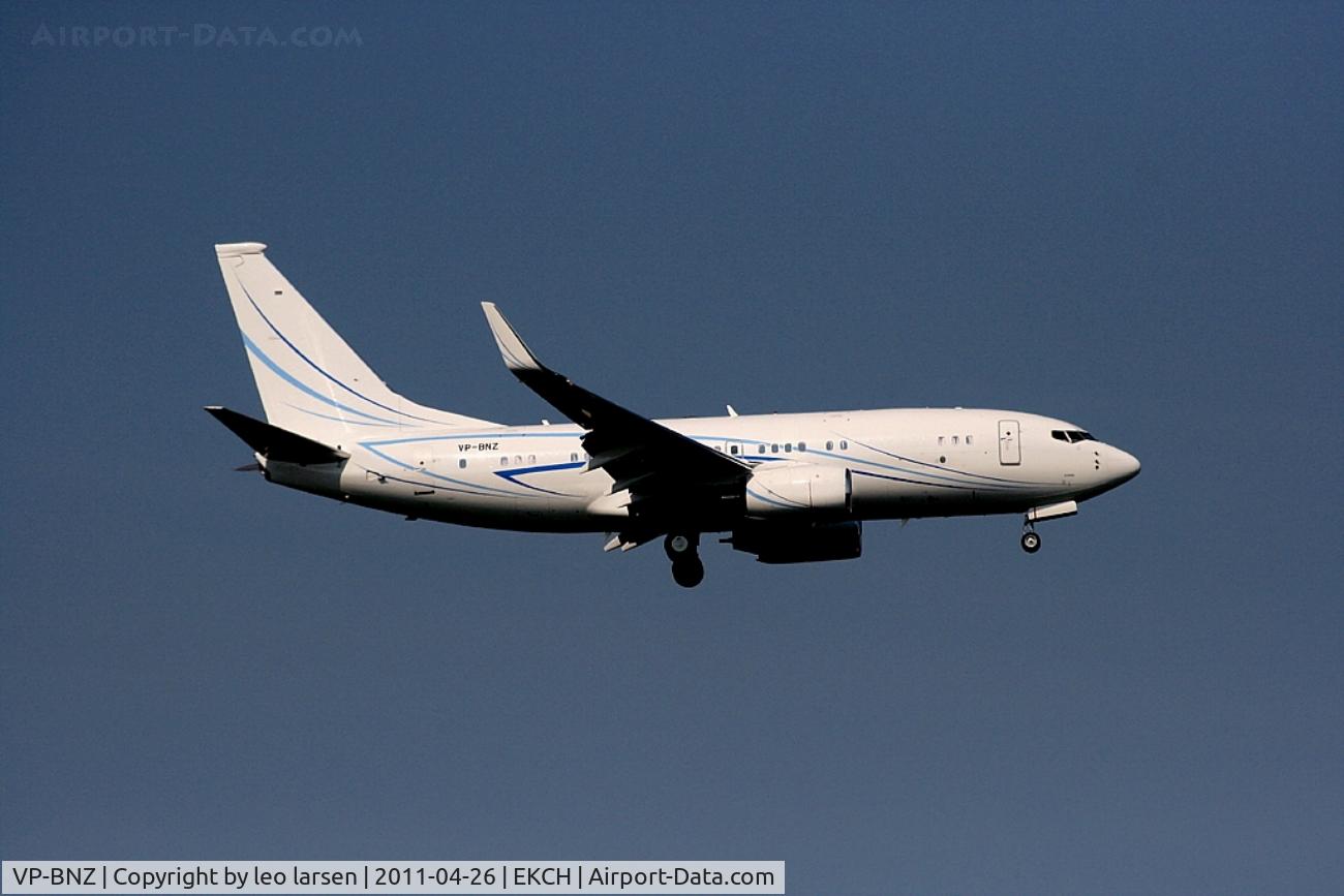 VP-BNZ, 2006 Boeing 737-7HD C/N 35959, Copenhagen 26.4.11