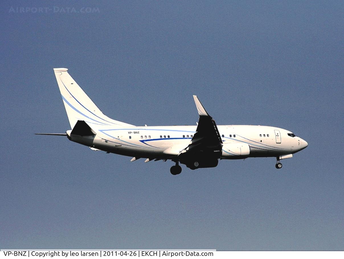 VP-BNZ, 2006 Boeing 737-7HD C/N 35959, Copenhagen 26.4.11