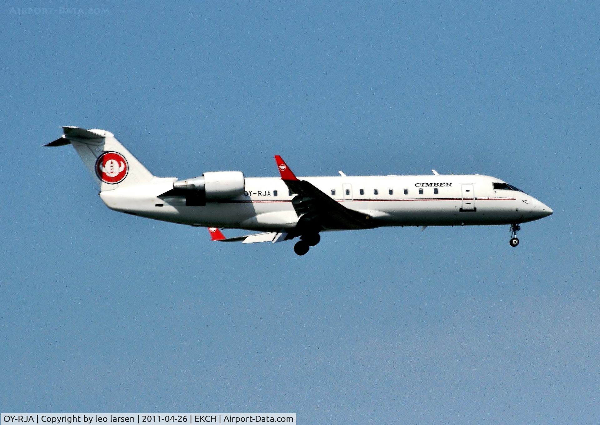 OY-RJA, 2000 Canadair CRJ-200LR (CL-600-2B19) C/N 7413, Copenhagen 26.4.11
