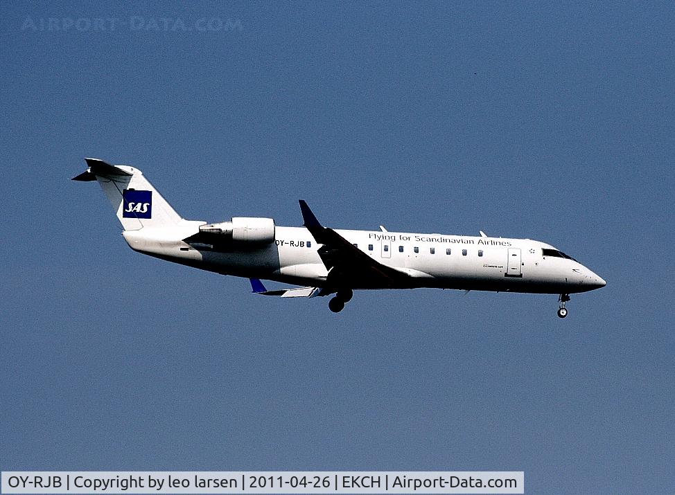 OY-RJB, 2000 Canadair CRJ-200LR (CL-600-2B19) C/N 7419, Copenhagen 26.4.11