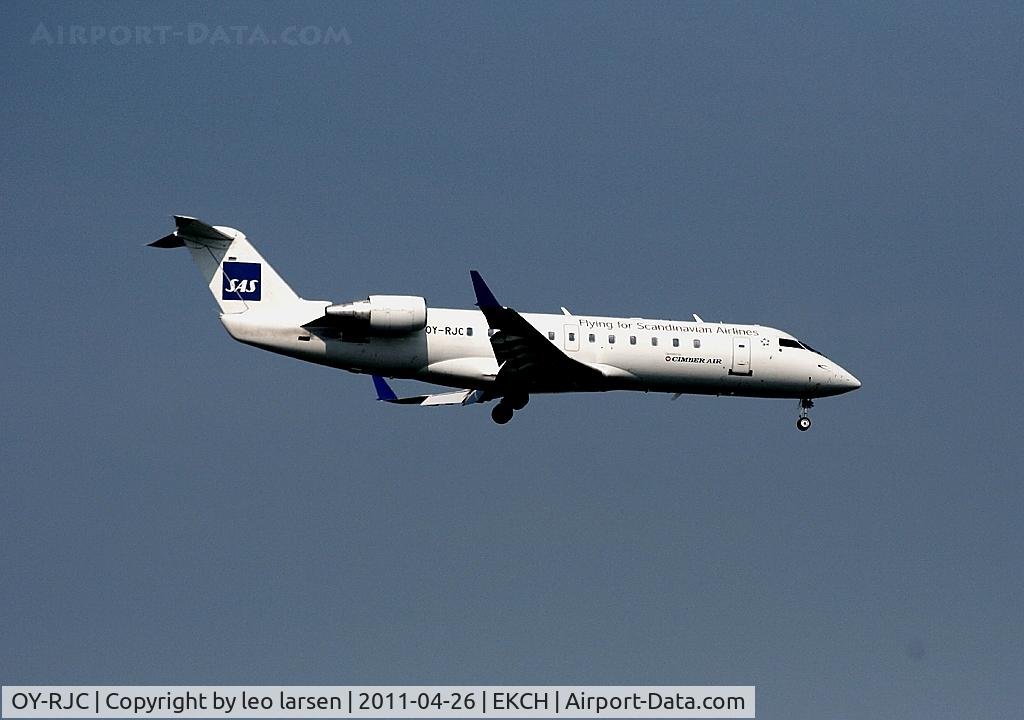 OY-RJC, 1993 Canadair CRJ-100LR (CL-600-2B19) C/N 7015, Copenhagen 26.4.11