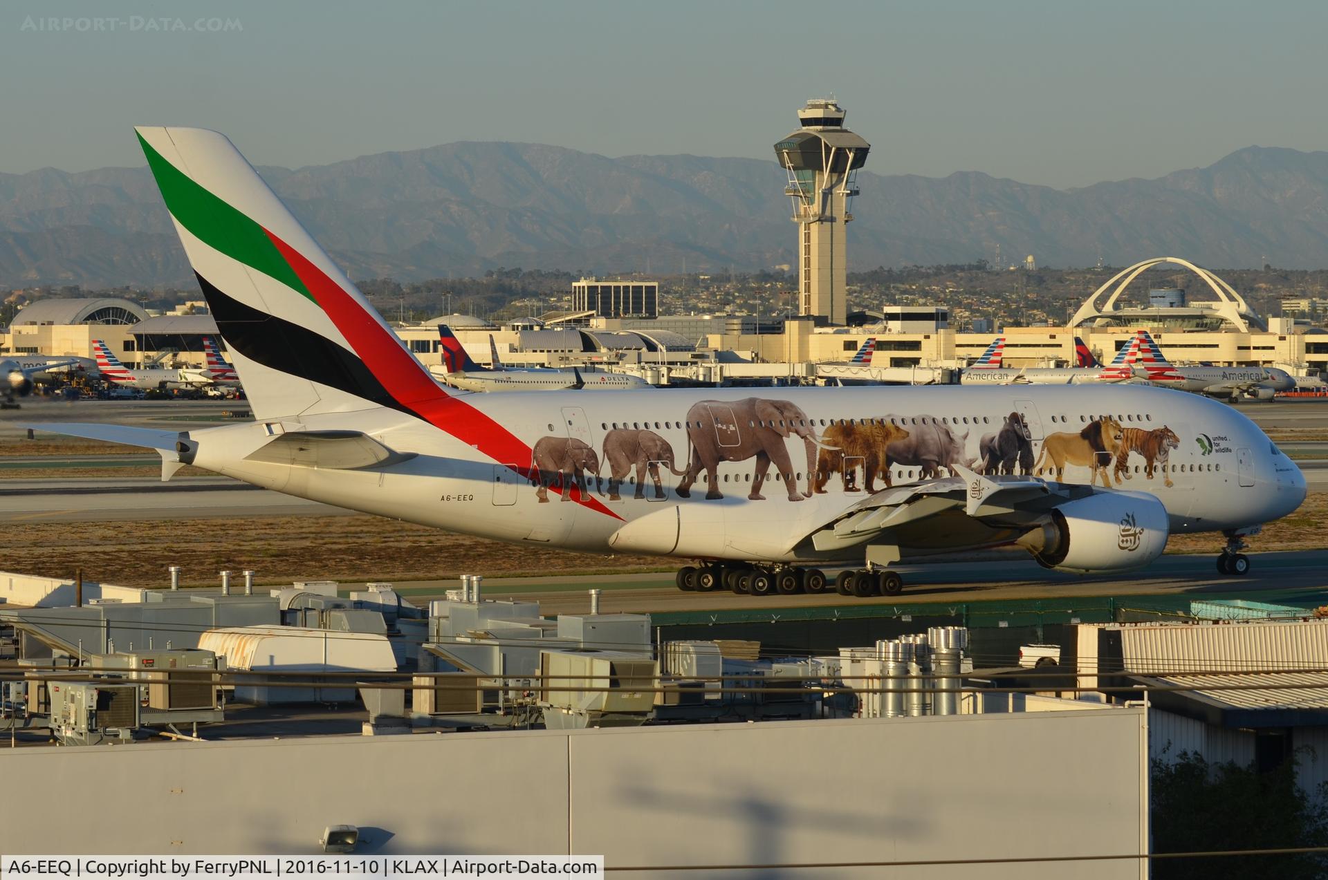 A6-EEQ, 2013 Airbus A380-861 C/N 141, Emirates Wildlife A388