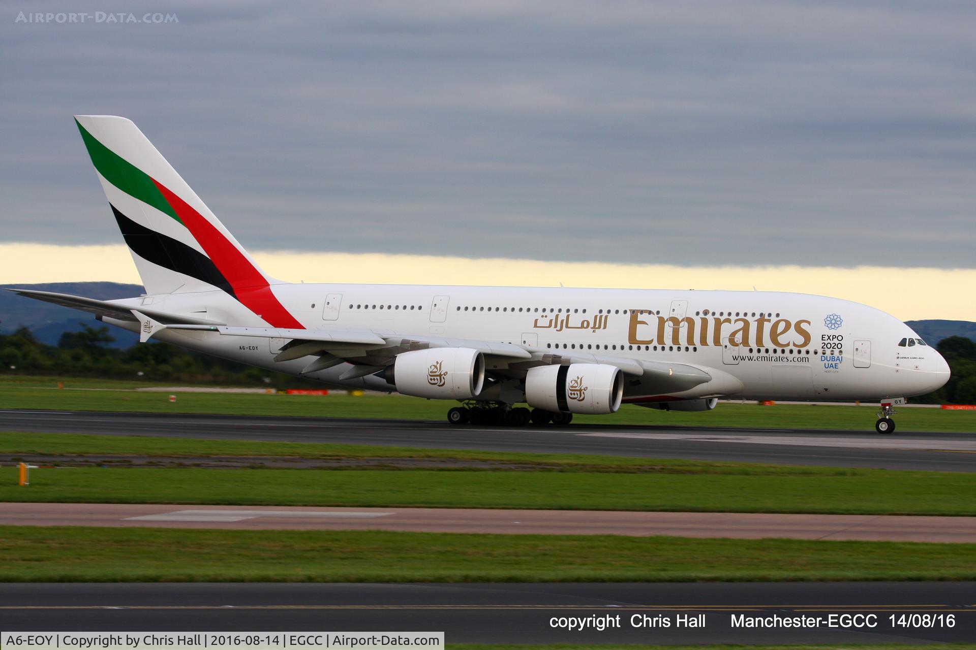 A6-EOY, 2015 Airbus A380-861 C/N 209, Emirates