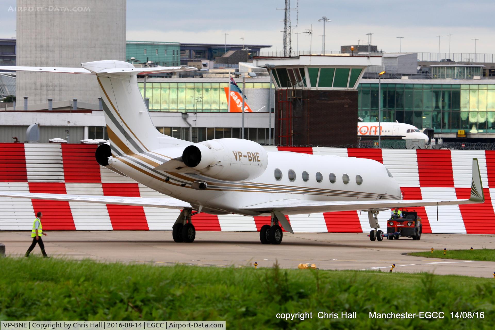 VP-BNE, 2005 Gulfstream Aerospace GV-SP (G550) C/N 5051, Jet Aviation Business Jets