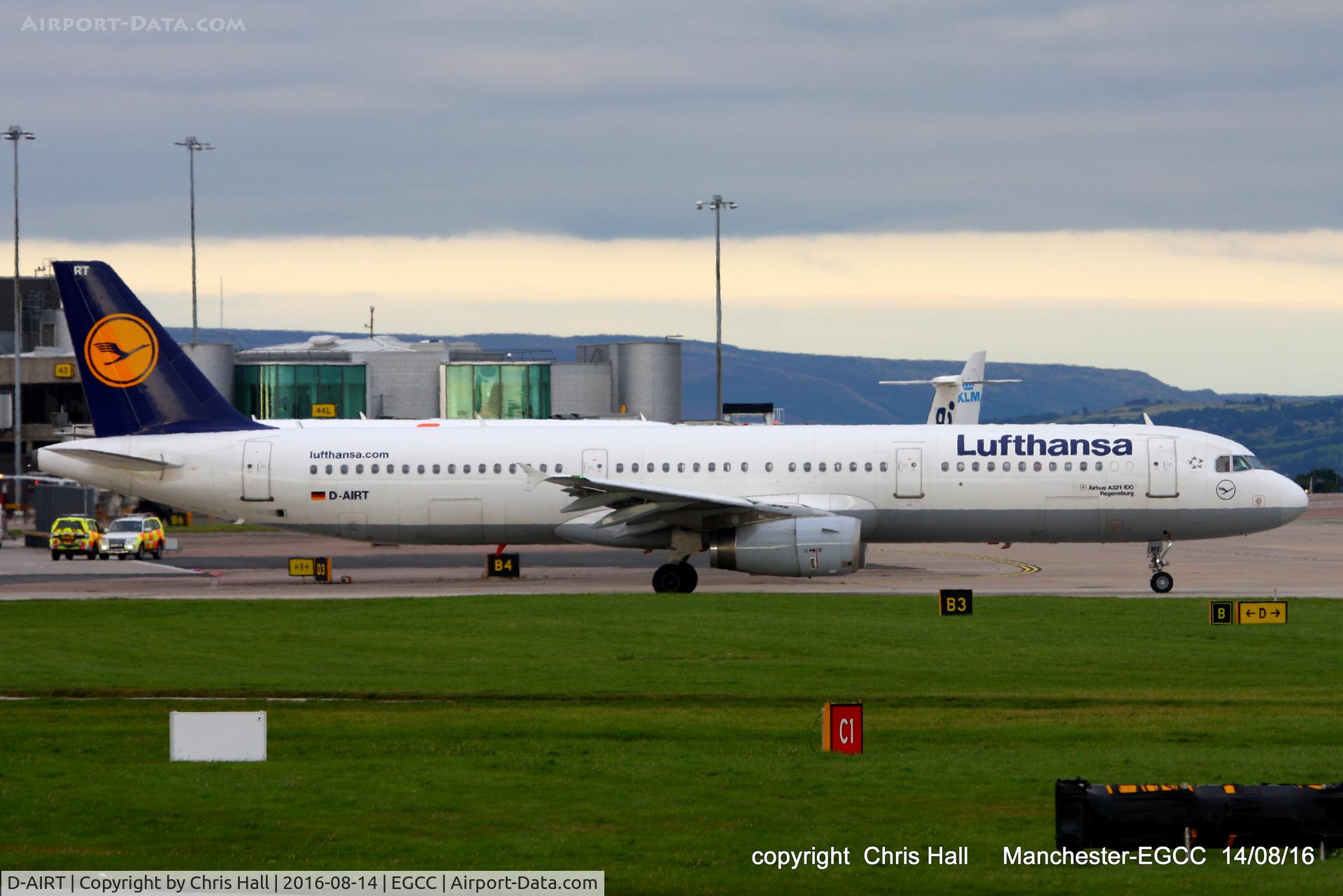D-AIRT, 1997 Airbus A321-131 C/N 0652, Lufthansa