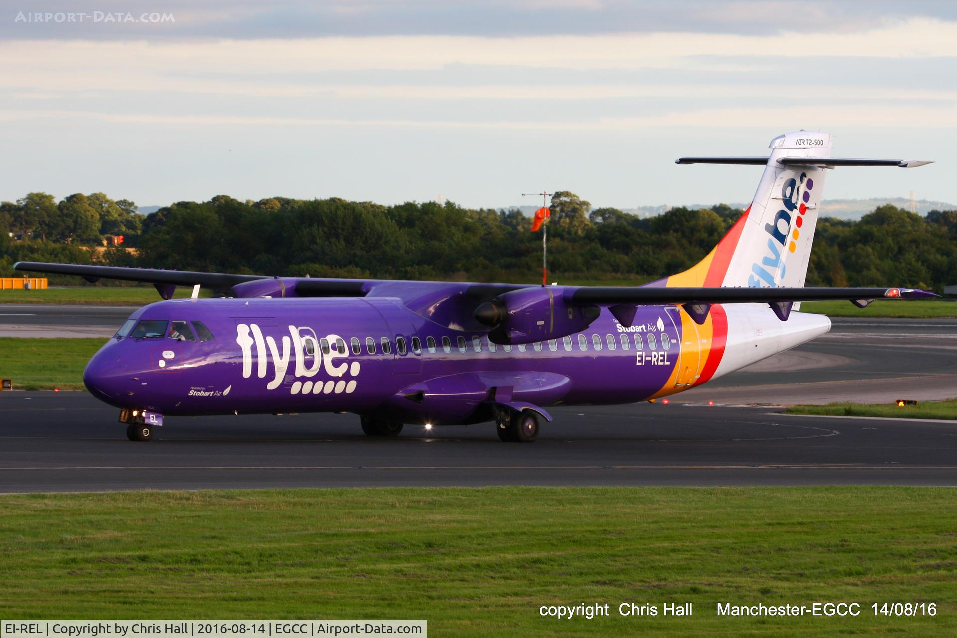 EI-REL, 2007 ATR 72-212A C/N 748, flybe operated by Stobart Air