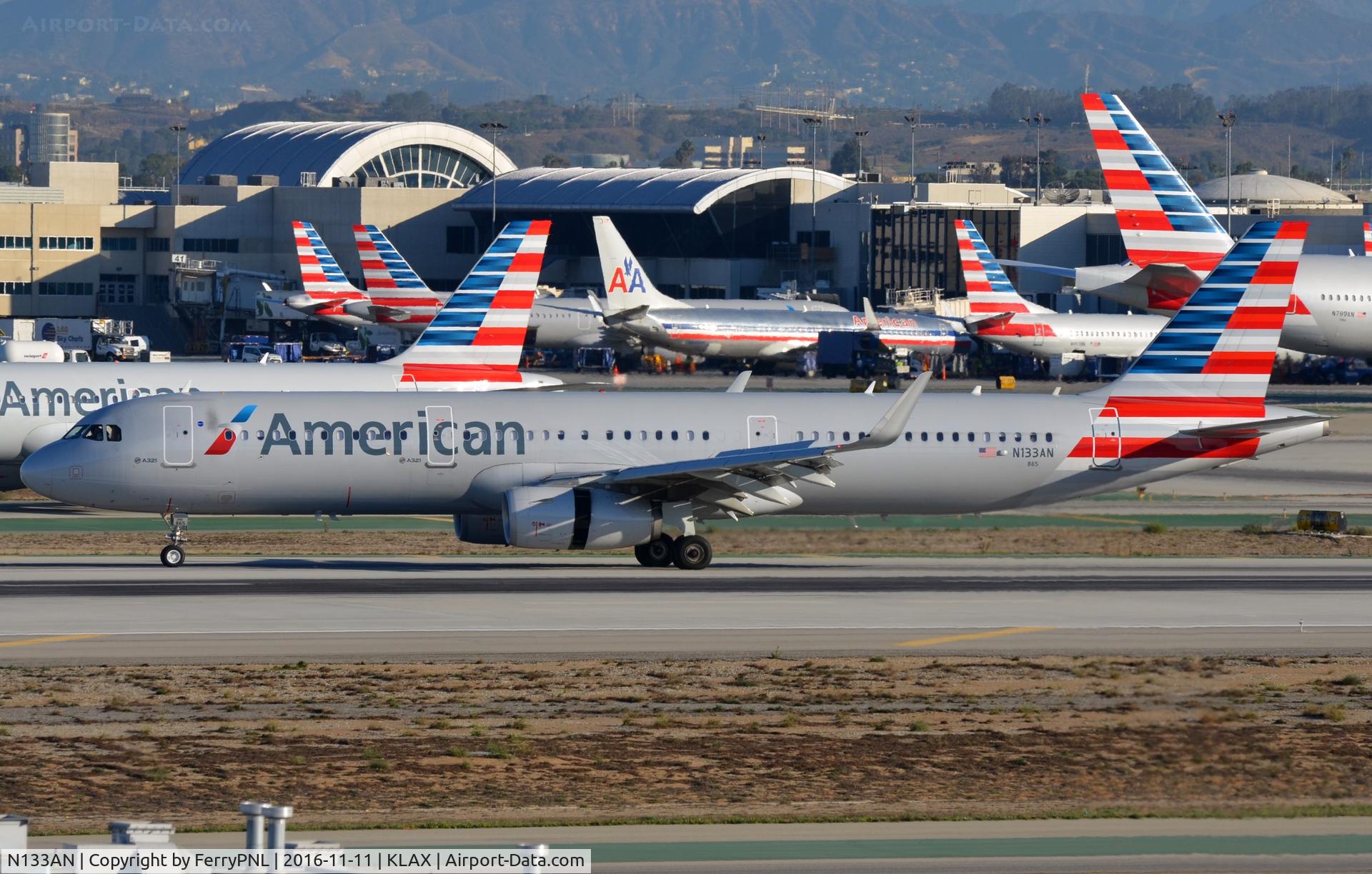 N133AN, 2015 Airbus A321-200 C/N 6482, American A321