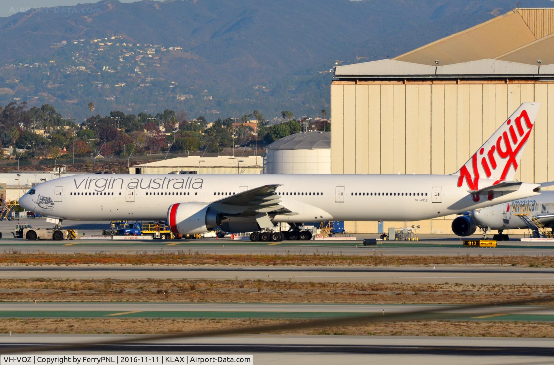VH-VOZ, 2008 Boeing 777-3ZG/ER C/N 35302, Virgin Australia B773