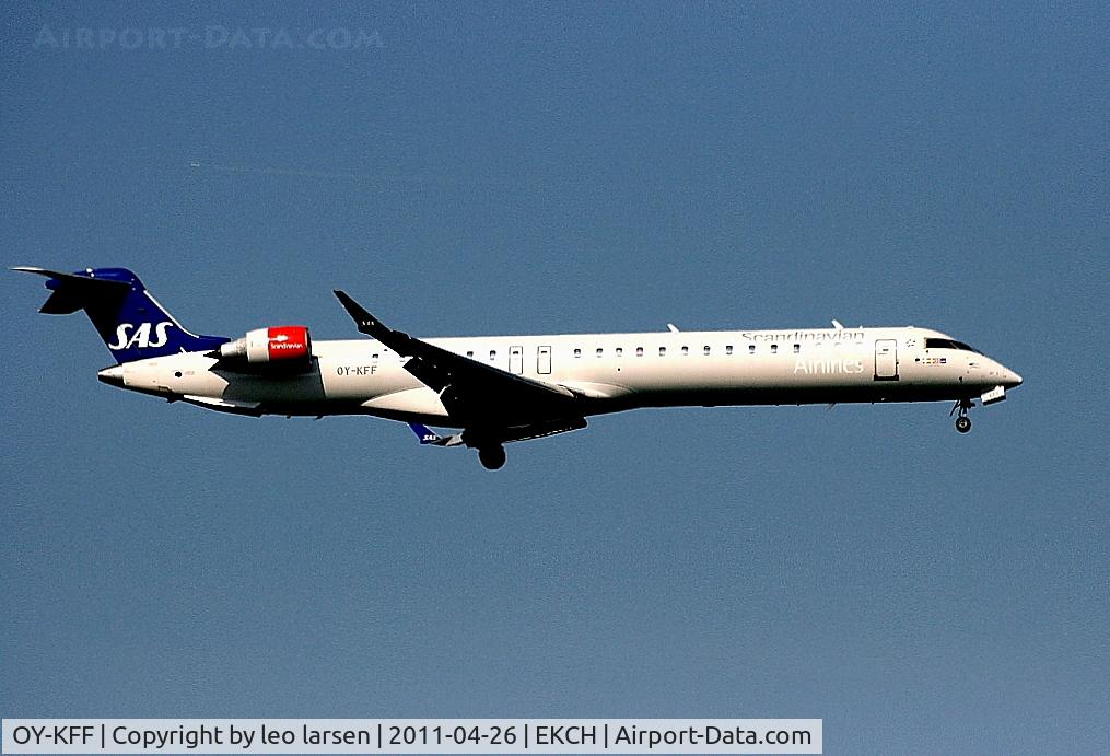 OY-KFF, 2009 Bombardier CRJ-900 (CL-600-2D24) C/N 15231, Copenhagen 26.4.11