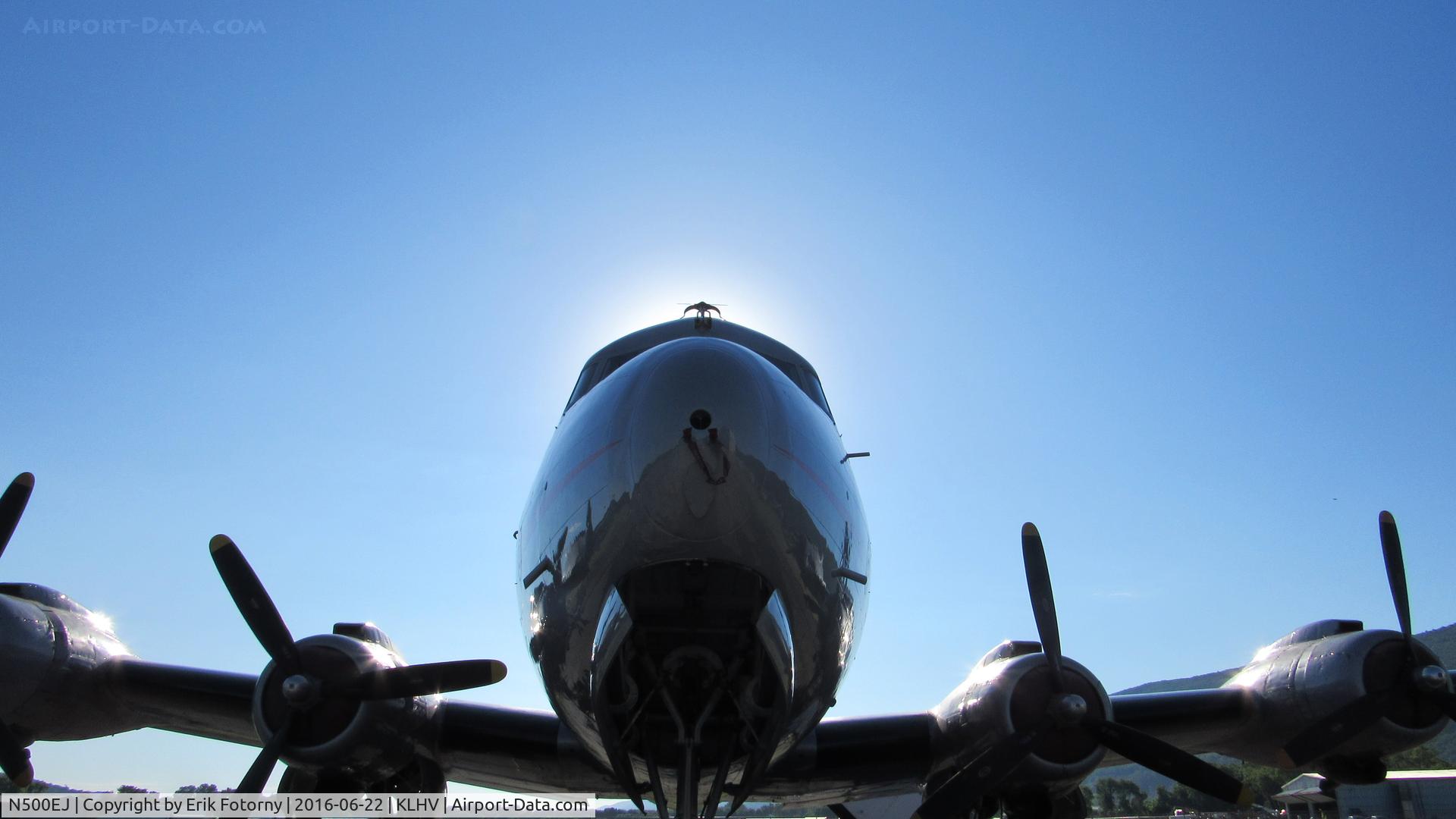 N500EJ, 1945 Douglas C-54E Skymaster (DC-4A) C/N DO316, Sentimental Journey 2016.