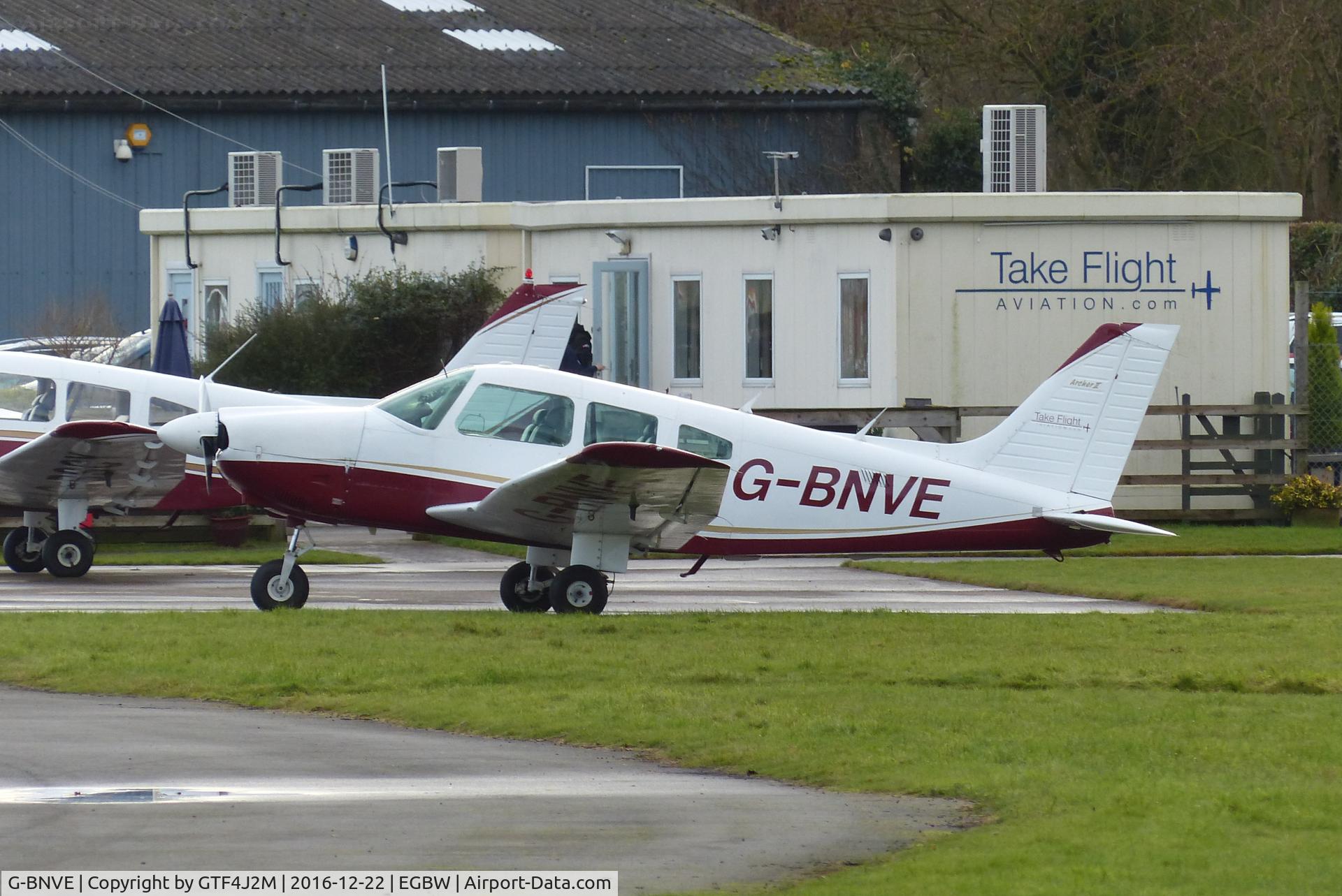 G-BNVE, 1984 Piper PA-28-181 Cherokee Archer II C/N 28-8490046, G-BNVE at Wellesbourne 22.12.16