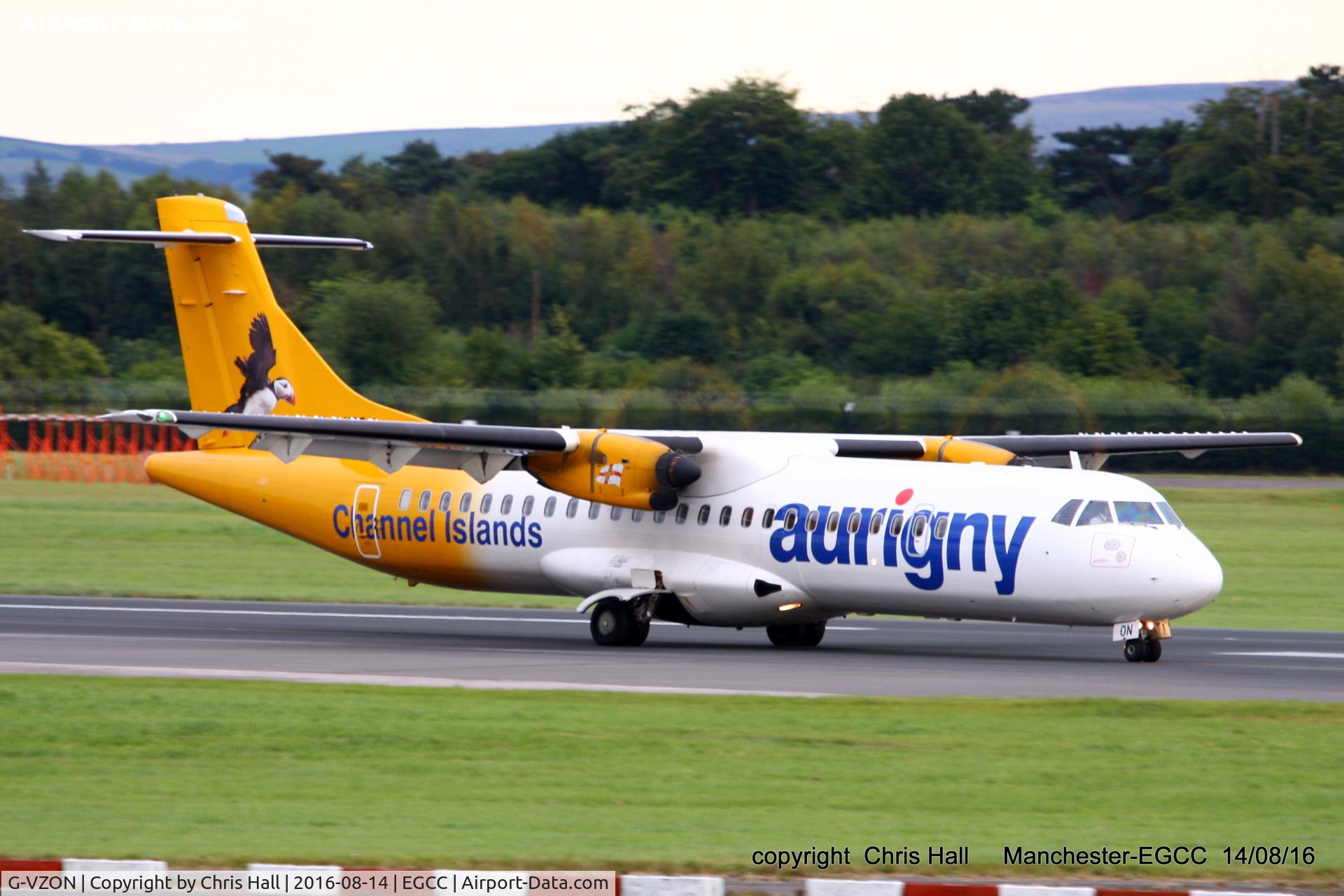 G-VZON, 2009 ATR 72-212A C/N 853, Aurigny Air Services