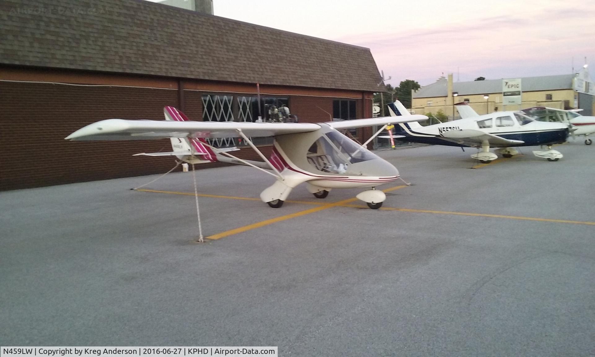 N459LW, Interplane Skyboy C/N 48, Interplane Skyboy tied down in New Philadelphia, OH.