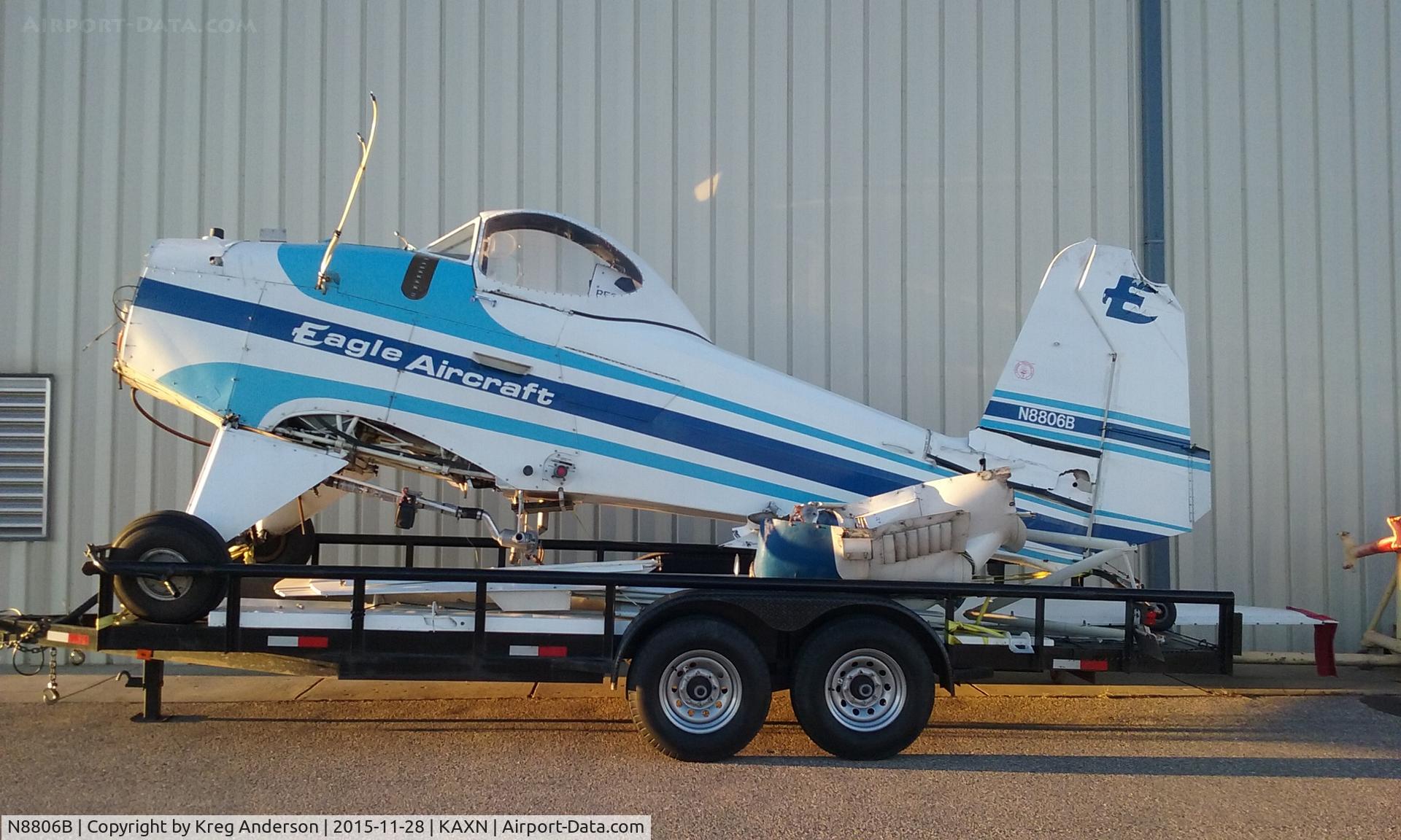 N8806B, Eagle Aircraft Co EAGLE DW-1 C/N DW-1-0039-81, Disassembled Eagle DW-1.