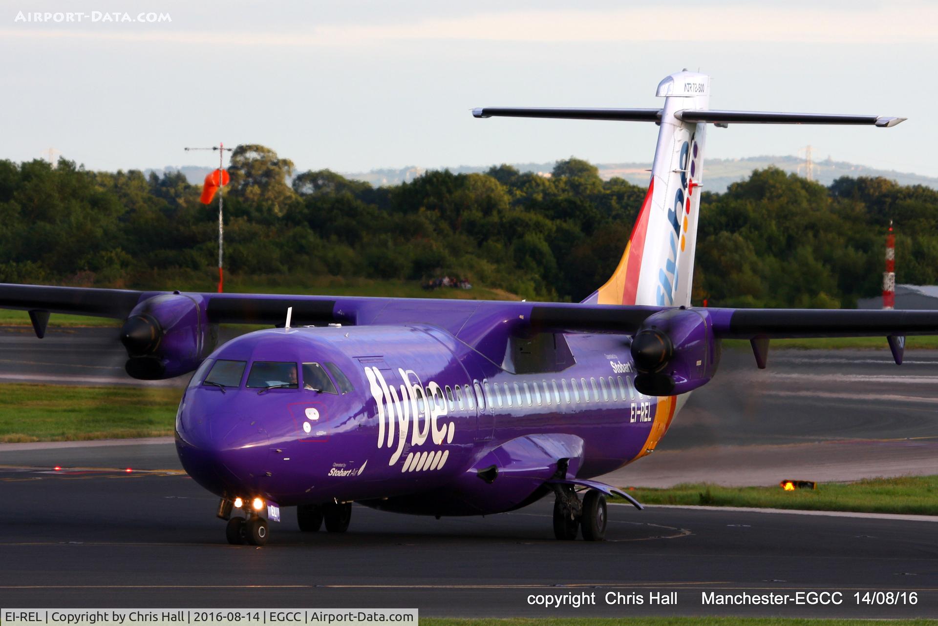 EI-REL, 2007 ATR 72-212A C/N 748, flybe operated by Stobart Air