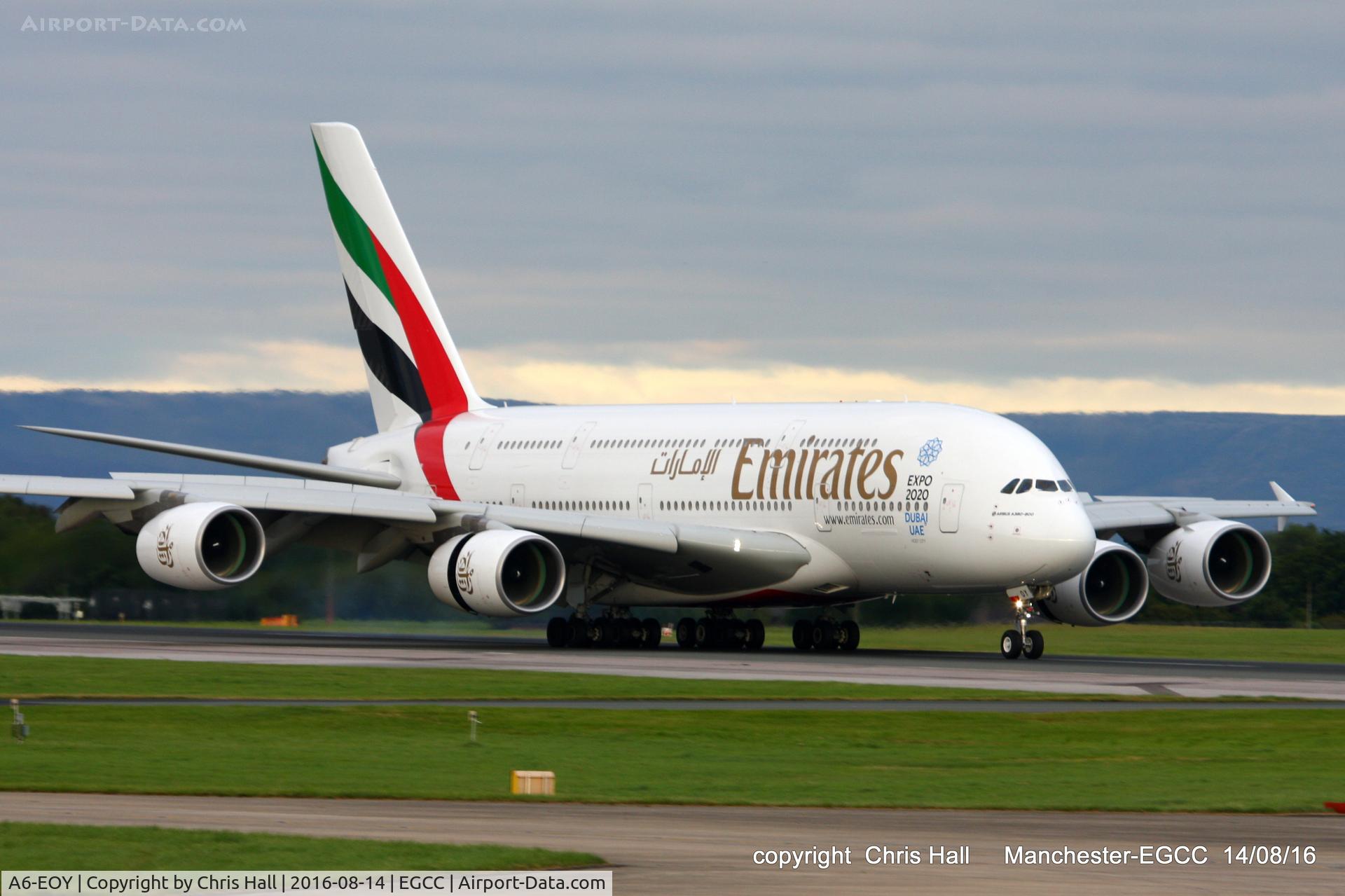 A6-EOY, 2015 Airbus A380-861 C/N 209, Emirates