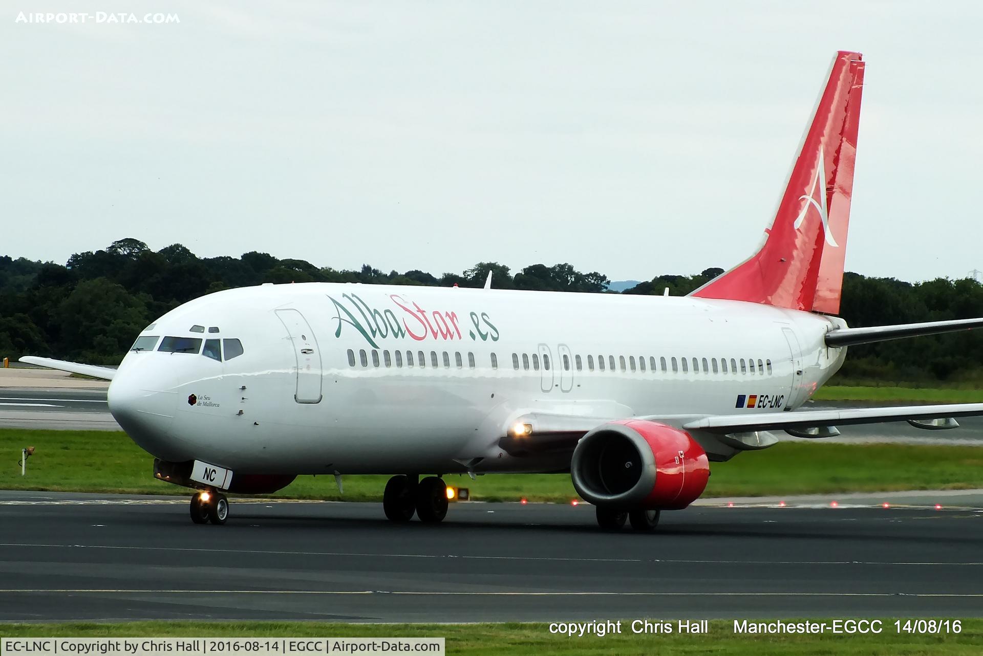 EC-LNC, 1990 Boeing 737-4K5 C/N 24130, Alba Star