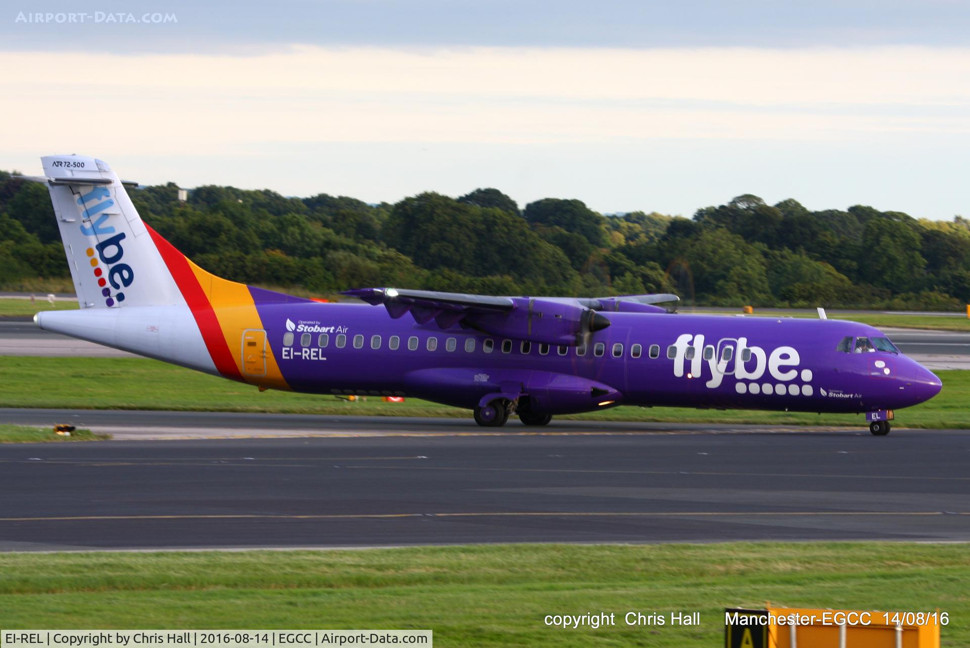 EI-REL, 2007 ATR 72-212A C/N 748, flybe operated by Stobart Air