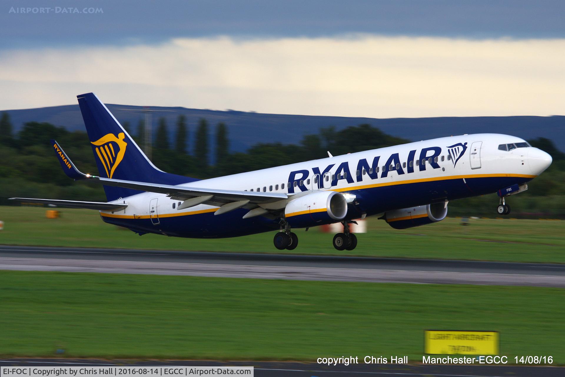 EI-FOC, 2016 Boeing 737-8AS C/N 44714, Ryanair