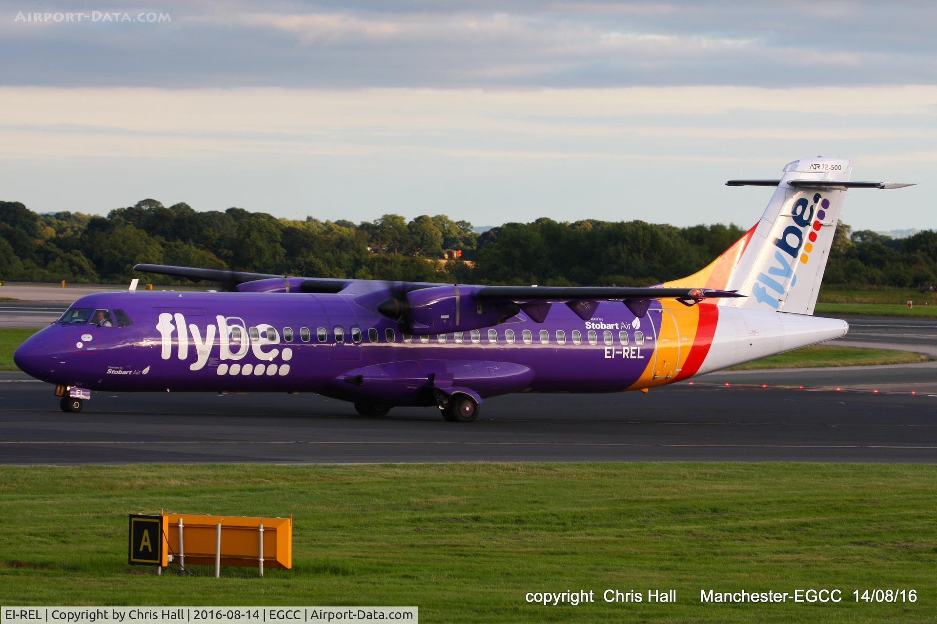 EI-REL, 2007 ATR 72-212A C/N 748, flybe operated by Stobart Air