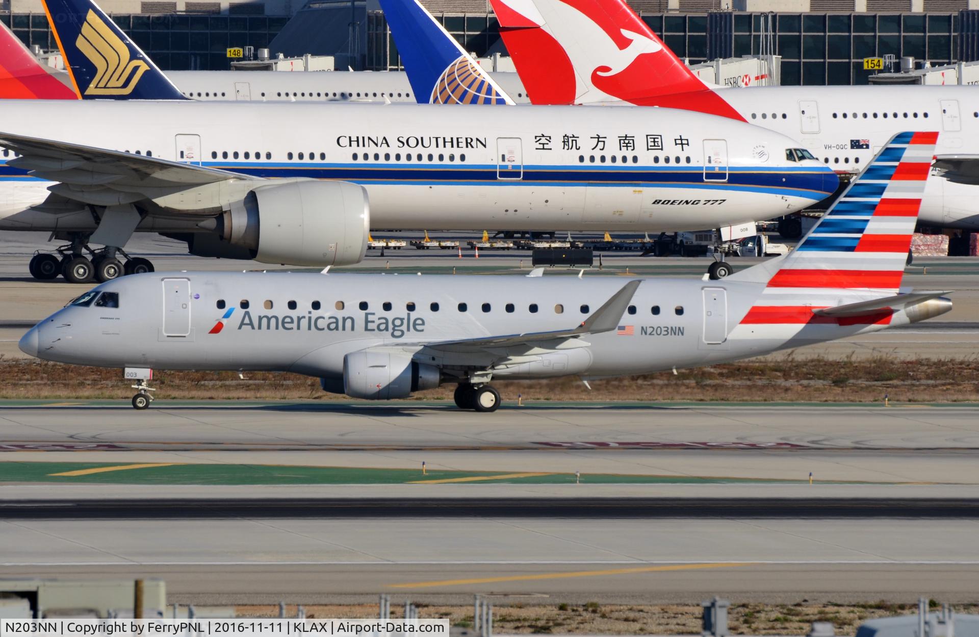 N203NN, 2015 Embraer 175LR (ERJ-170-200LR) C/N 17000473, American Eagle Embrear 175