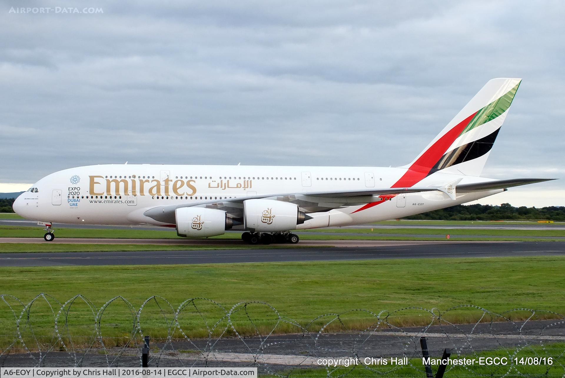 A6-EOY, 2015 Airbus A380-861 C/N 209, Emirates
