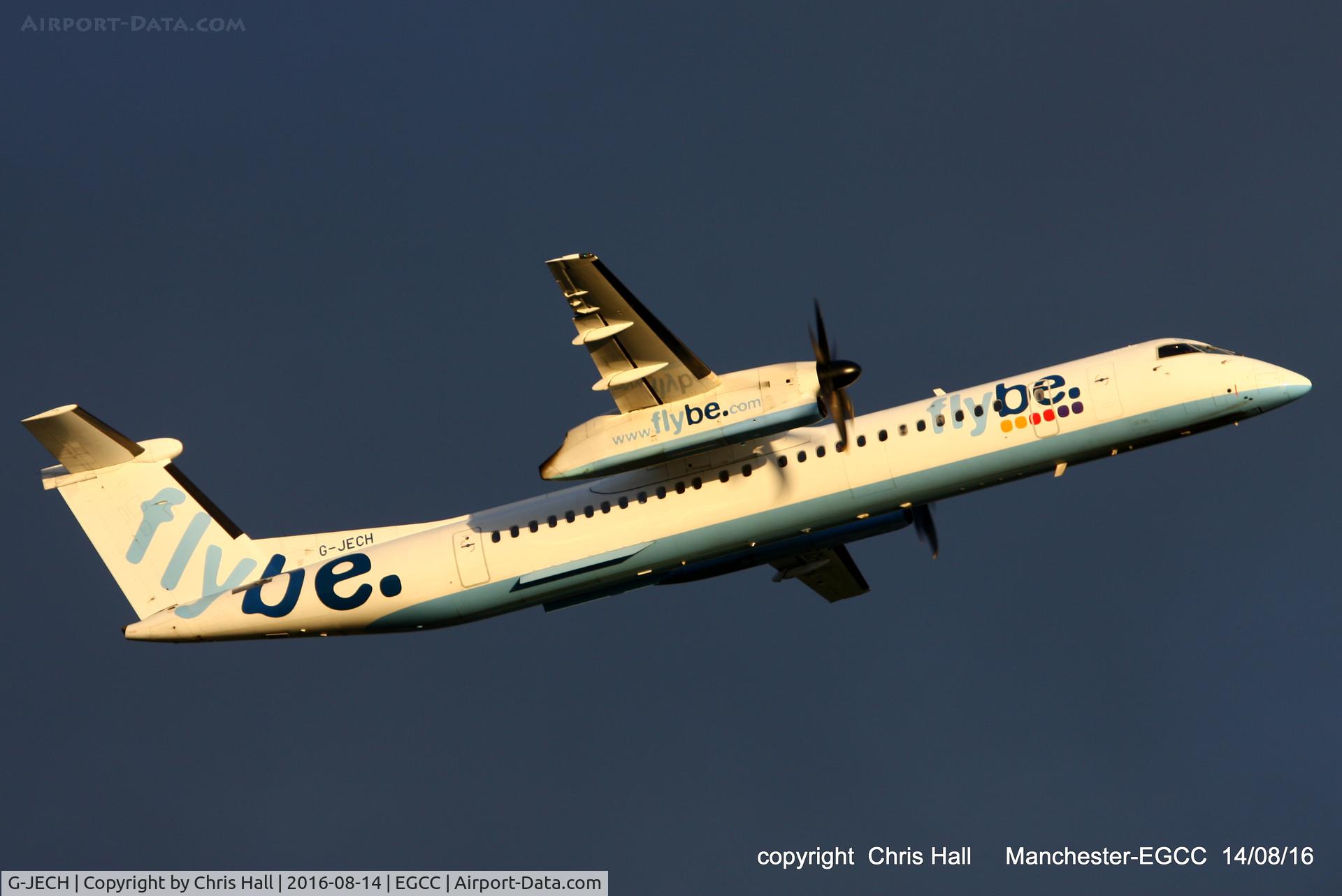 G-JECH, 2005 De Havilland Canada DHC-8-402Q Dash 8 C/N 4103, flybe