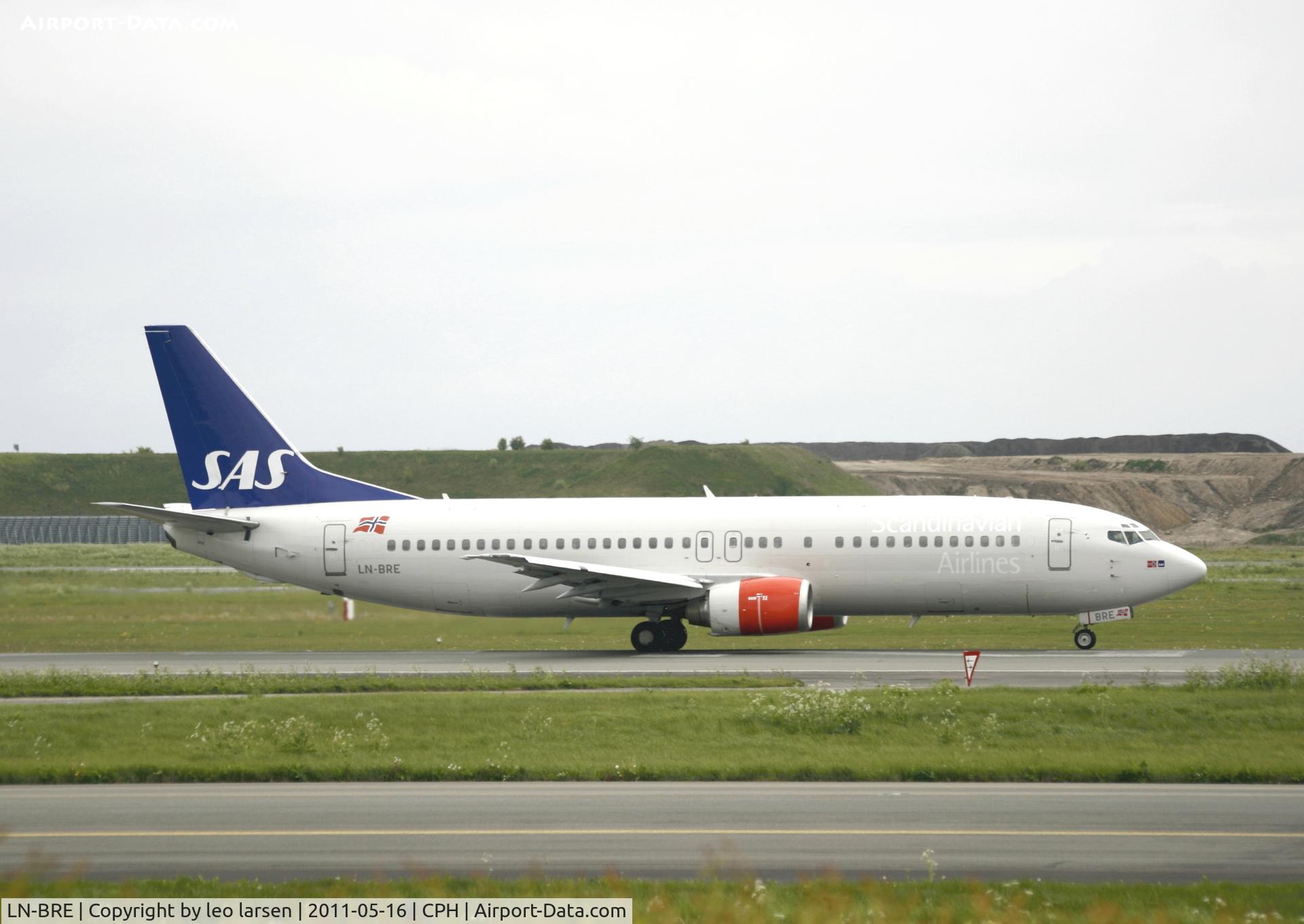 LN-BRE, 1990 Boeing 737-405 C/N 24643, Copenhagen 16.5.11