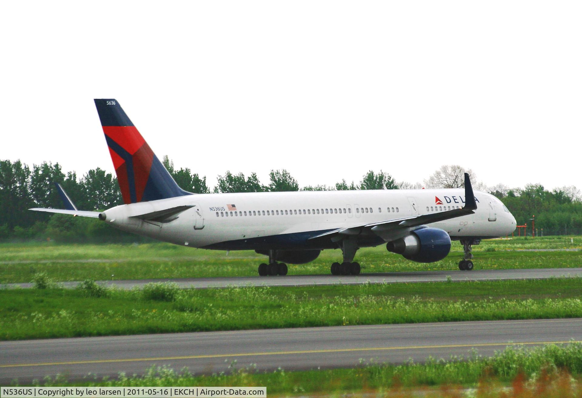 N536US, 1995 Boeing 757-251 C/N 26483, Copenhagen 16.5.11