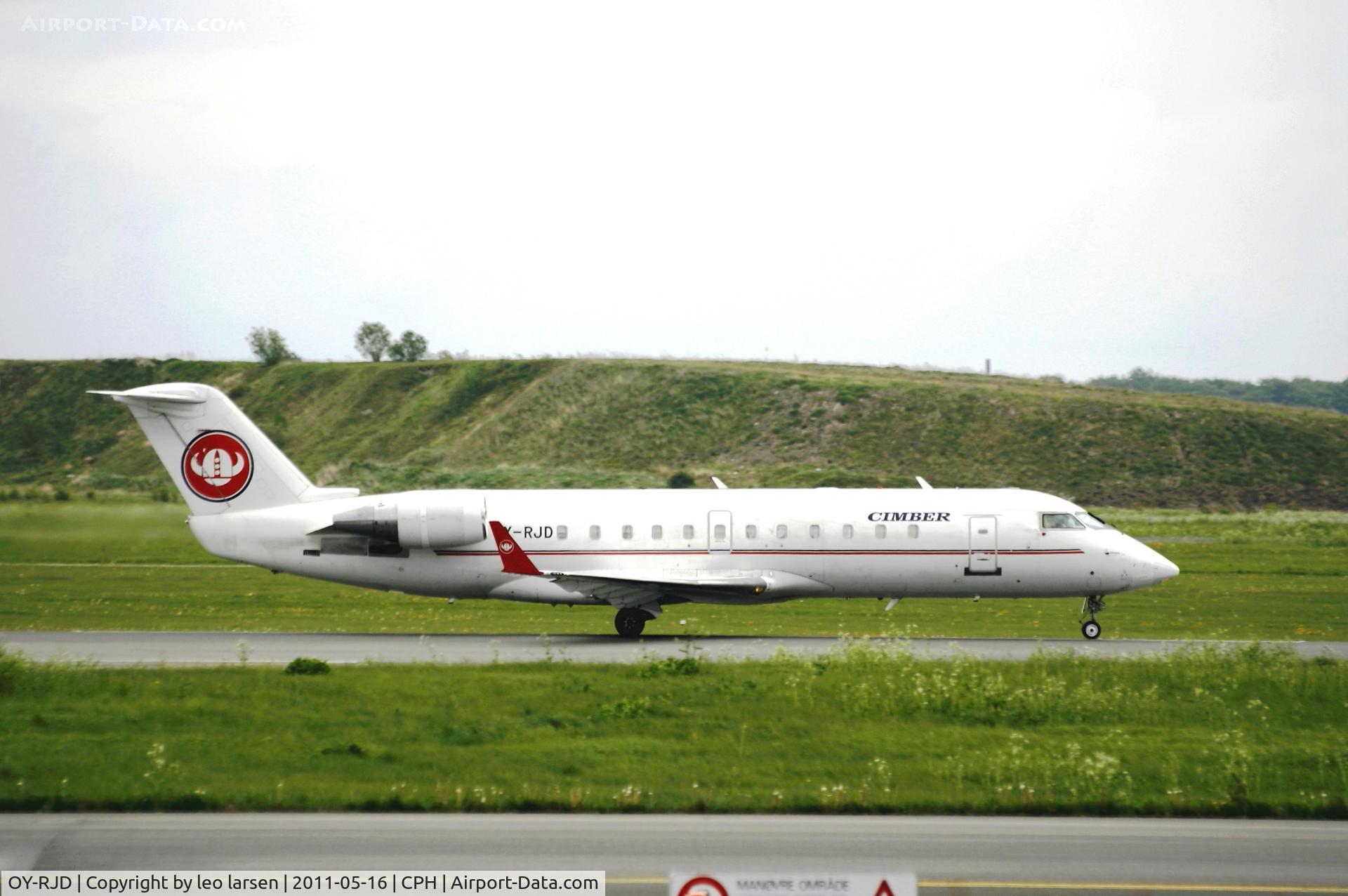 OY-RJD, 1993 Canadair CRJ-100LR (CL-600-2B19) C/N 7007, Copenhagen 16.5.11