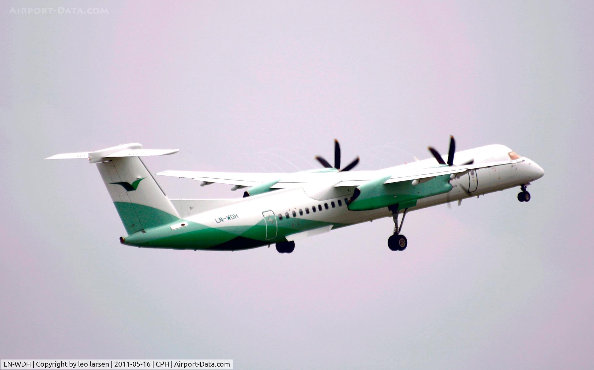LN-WDH, 2009 De Havilland Canada DHC-8-402Q Dash 8 C/N 4273, Copenhagen 16.5.11
