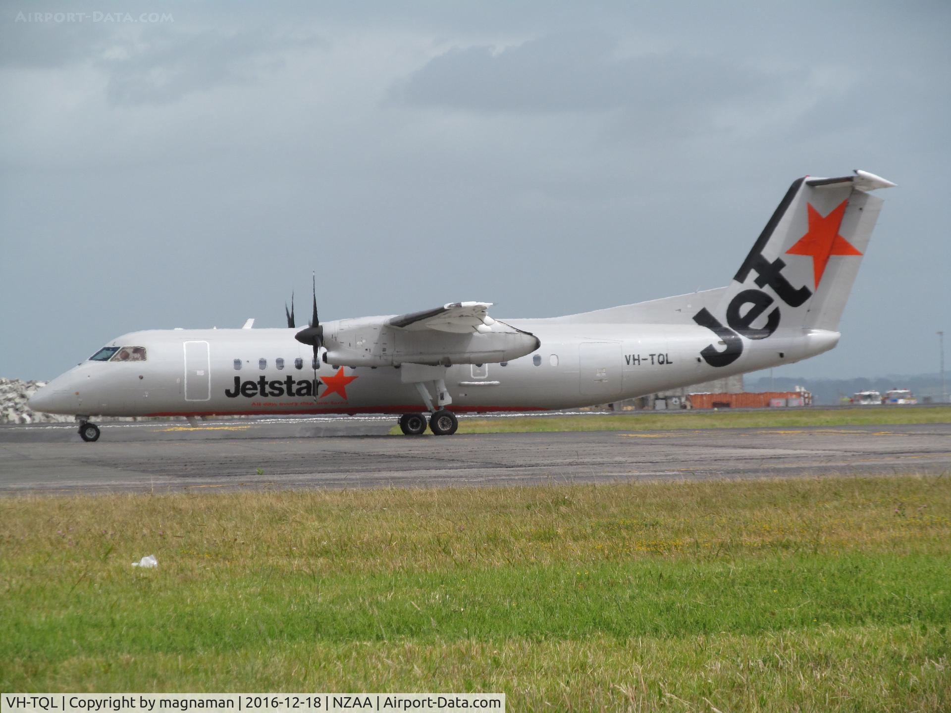 VH-TQL, 2004 De Havilland Canada DHC-8-315Q Dash 8 C/N 603, one of about 5 based in NZ